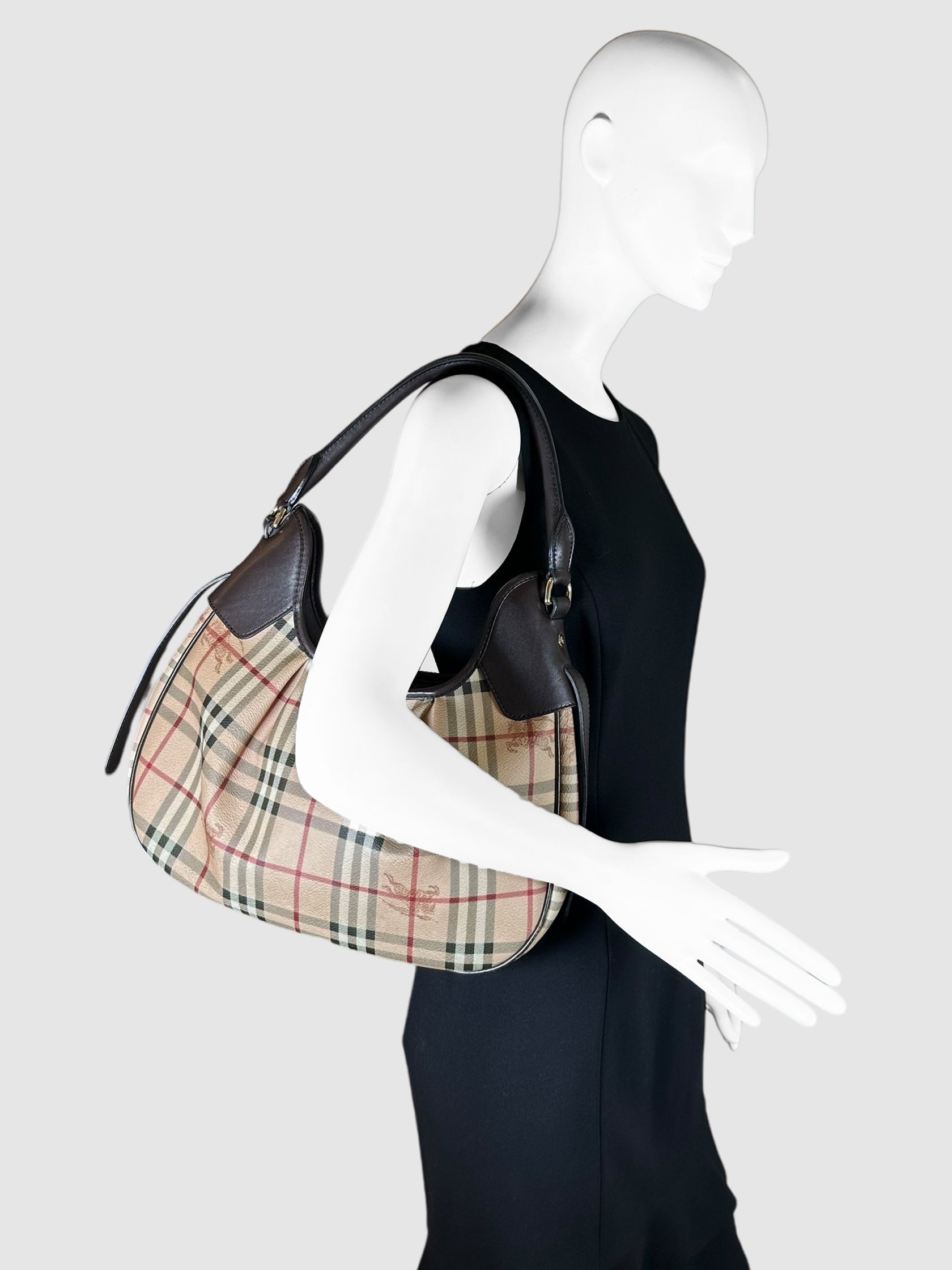 Haymarket Check Hernville Hobo Bag