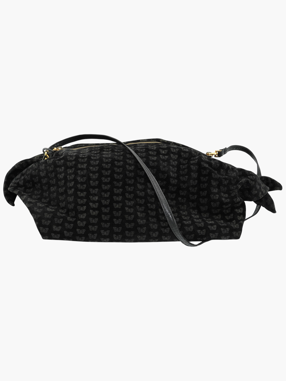 Suede Butterfly Bag