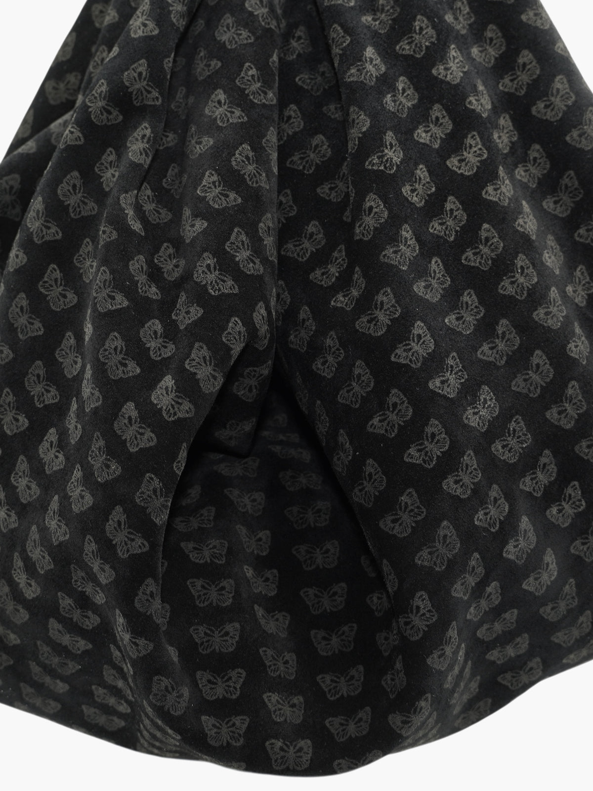 Suede Butterfly Bag
