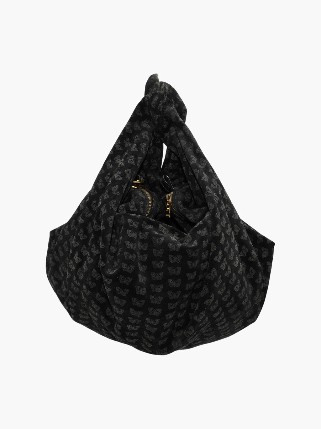 Suede Butterfly Bag