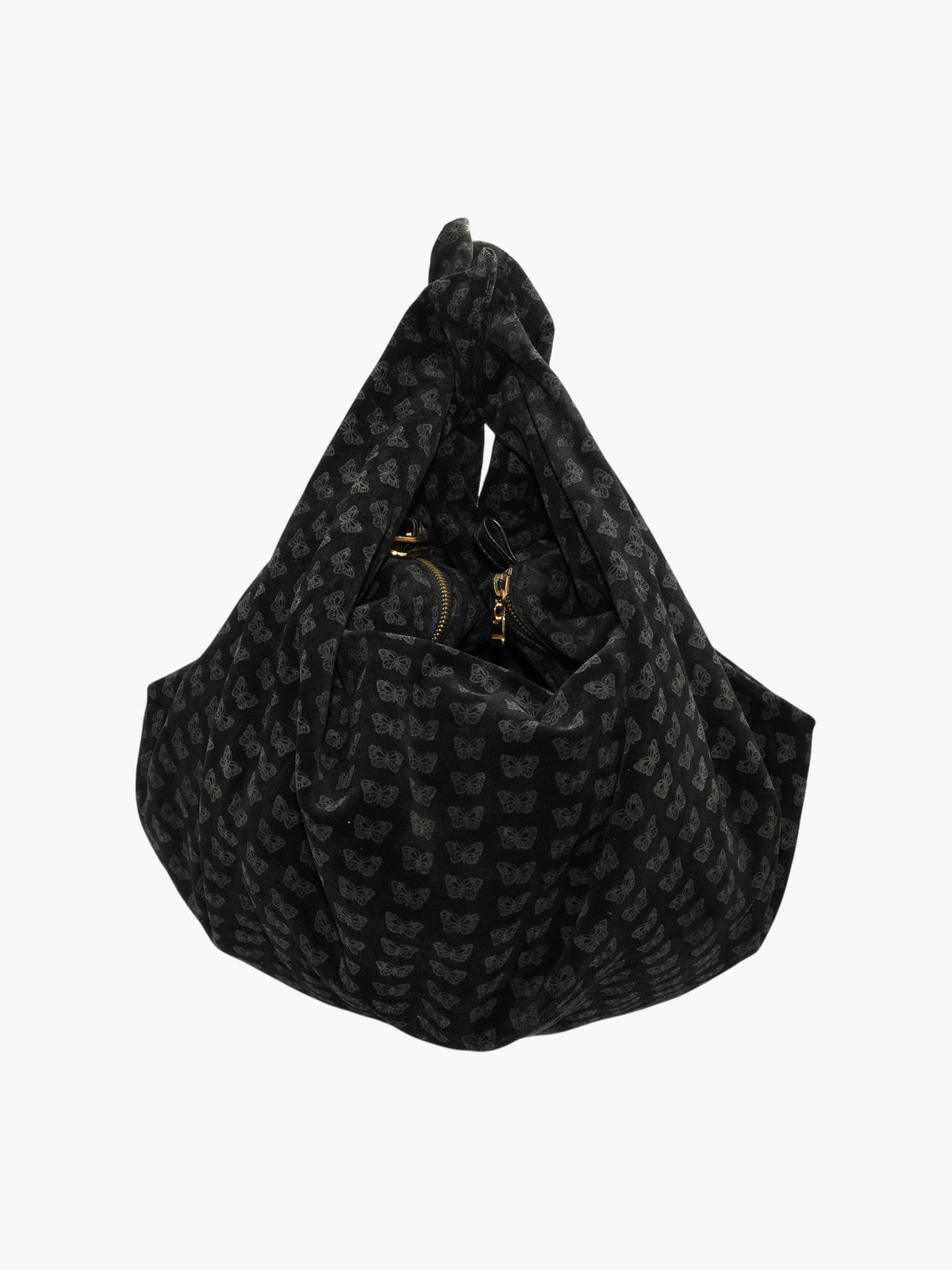 Suede Butterfly Bag