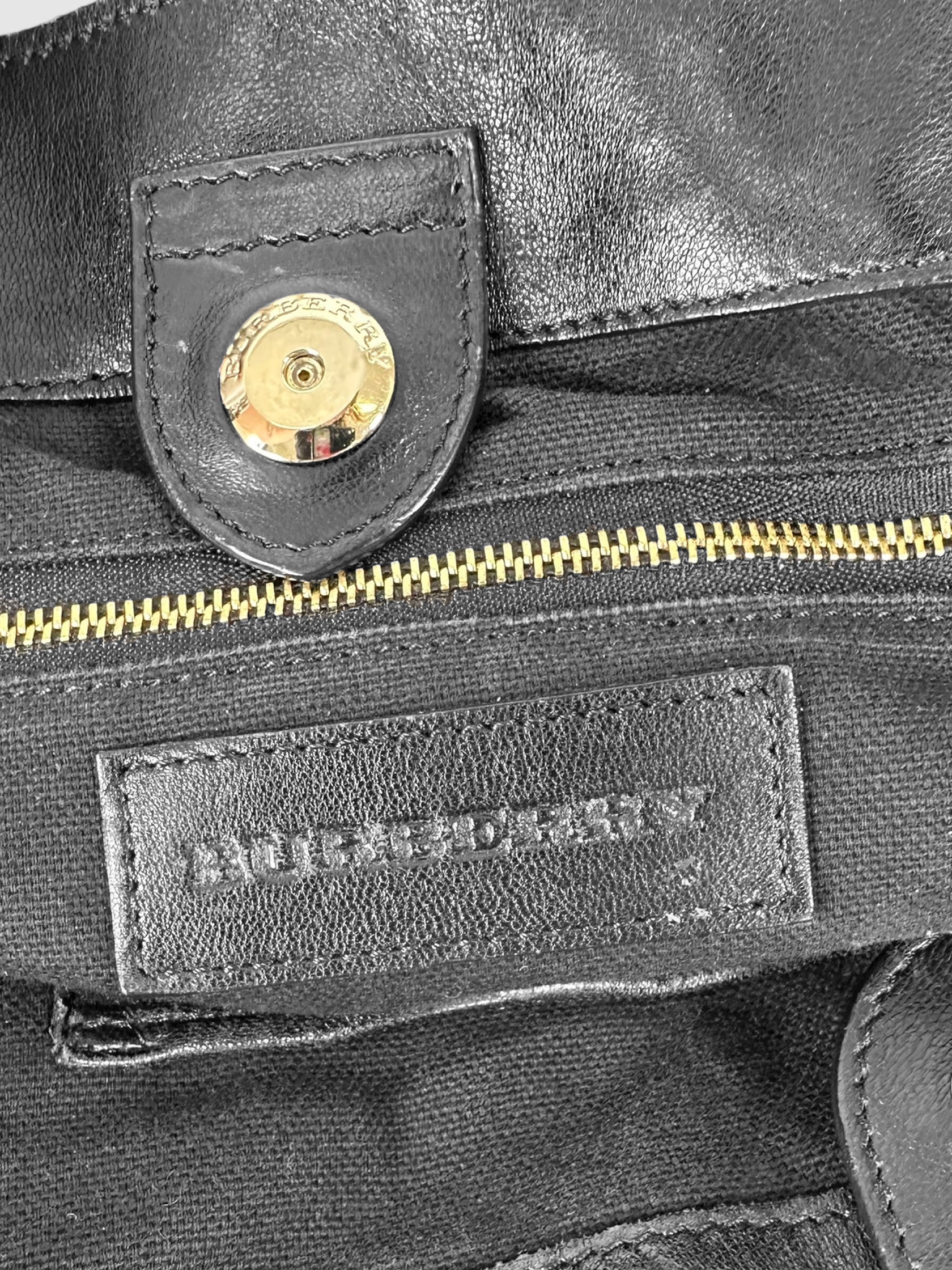 Leather Canterbury Tote Bag