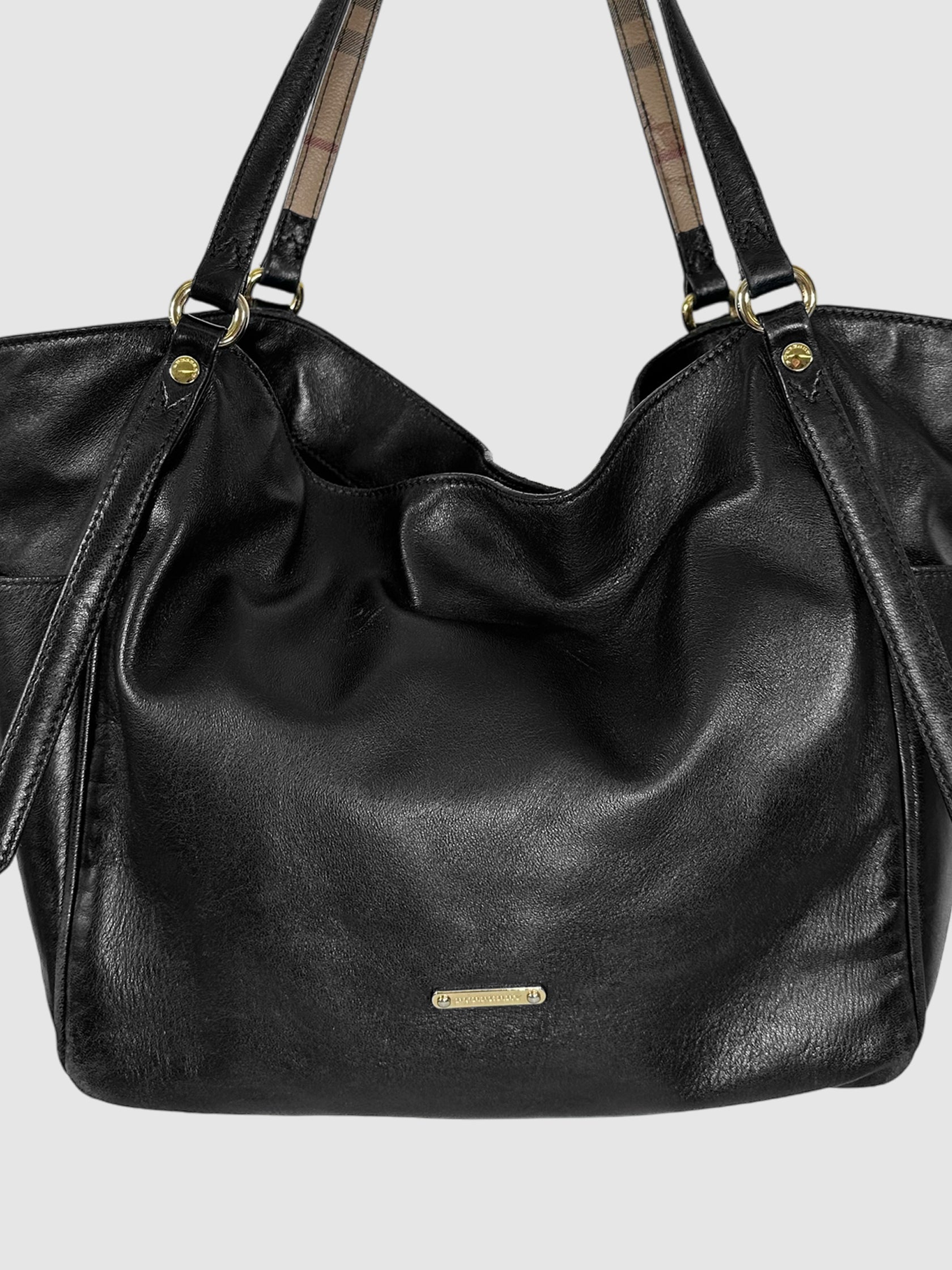 Leather Canterbury Tote Bag
