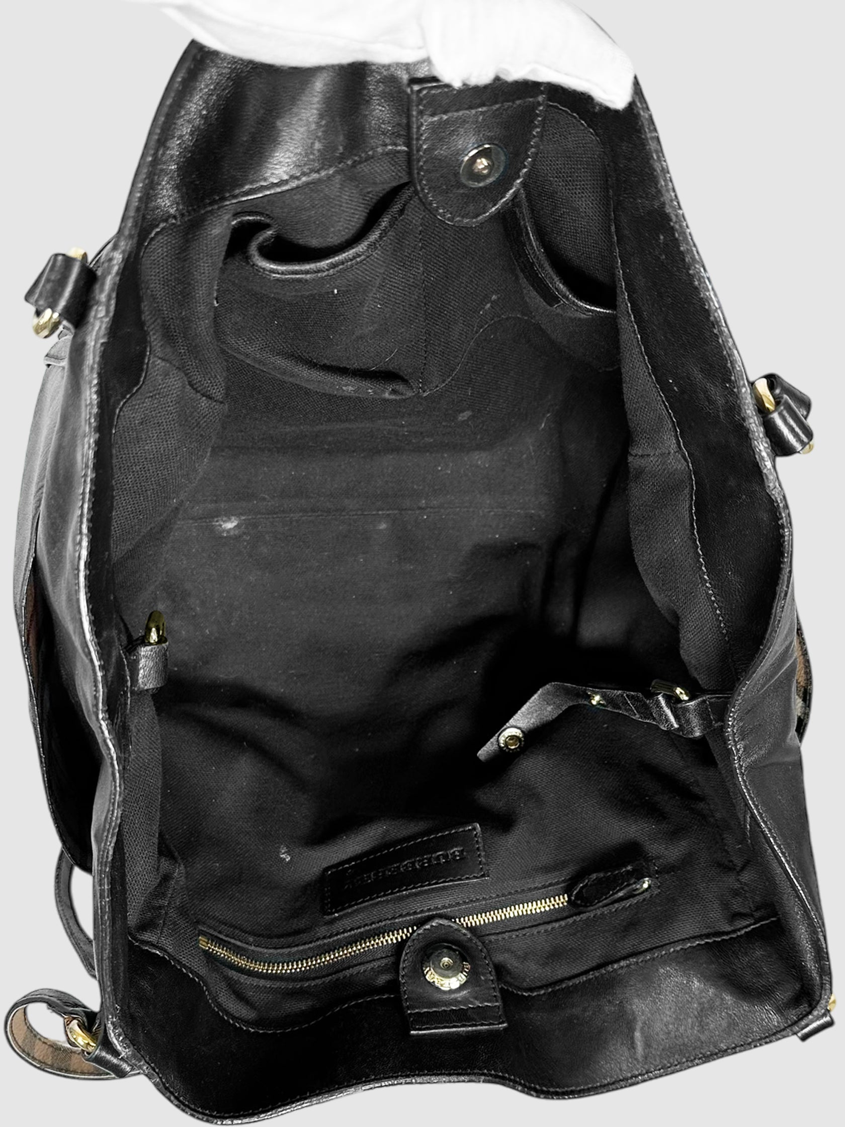 Leather Canterbury Tote Bag