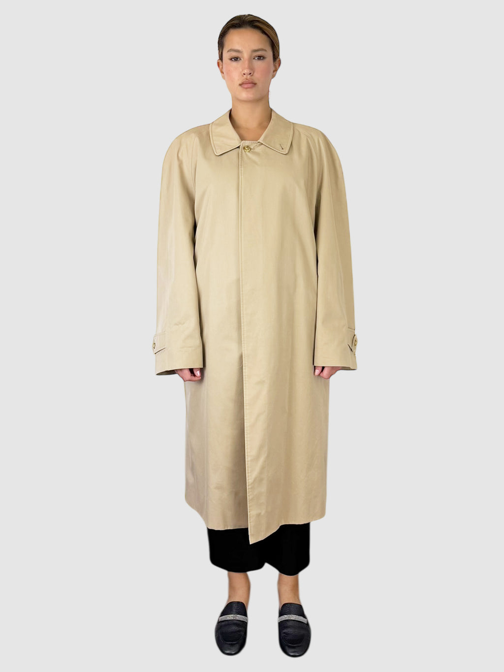 Single-Breasted Trench Coat