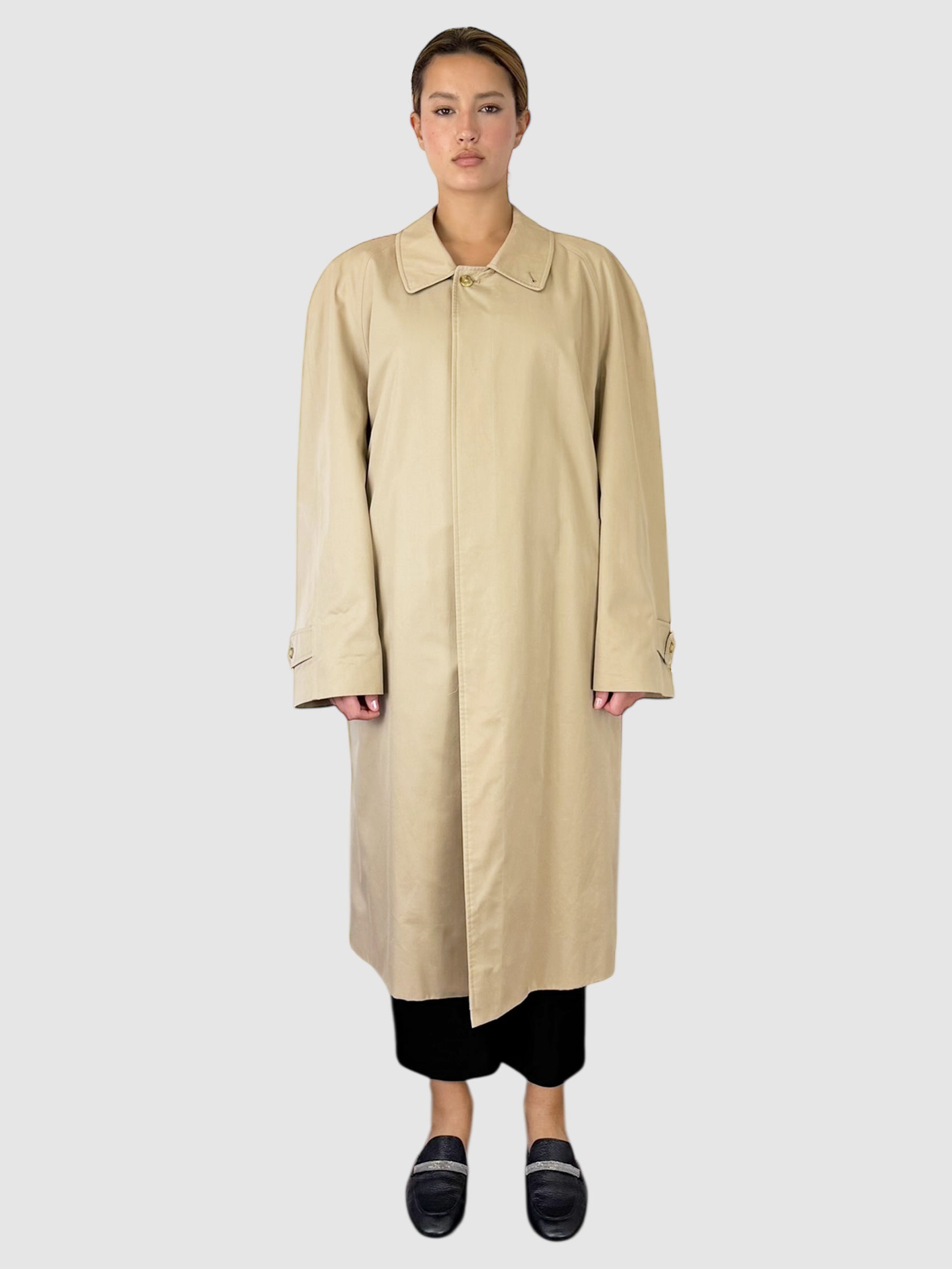 Single-Breasted Trench Coat