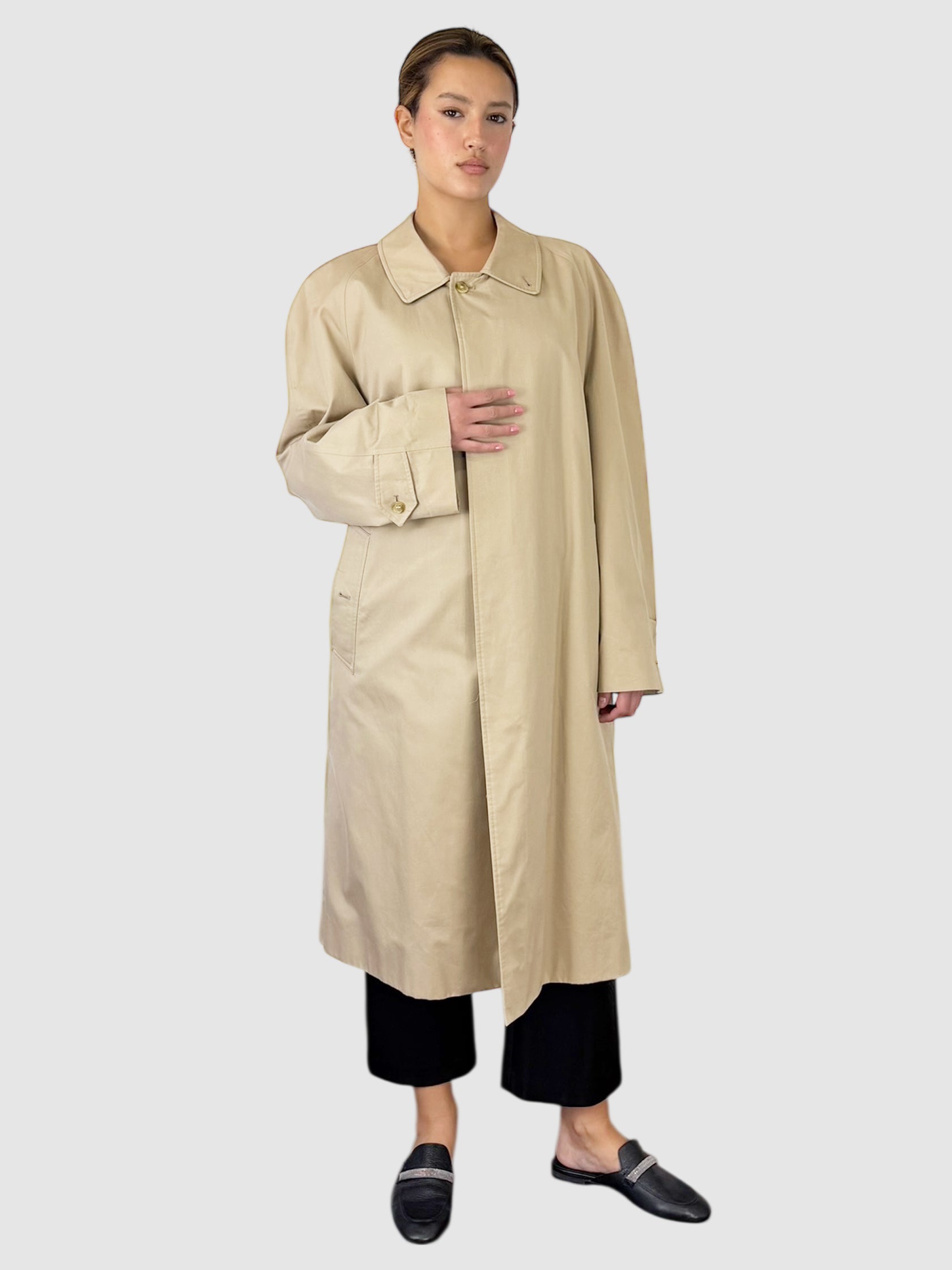 Single-Breasted Trench Coat