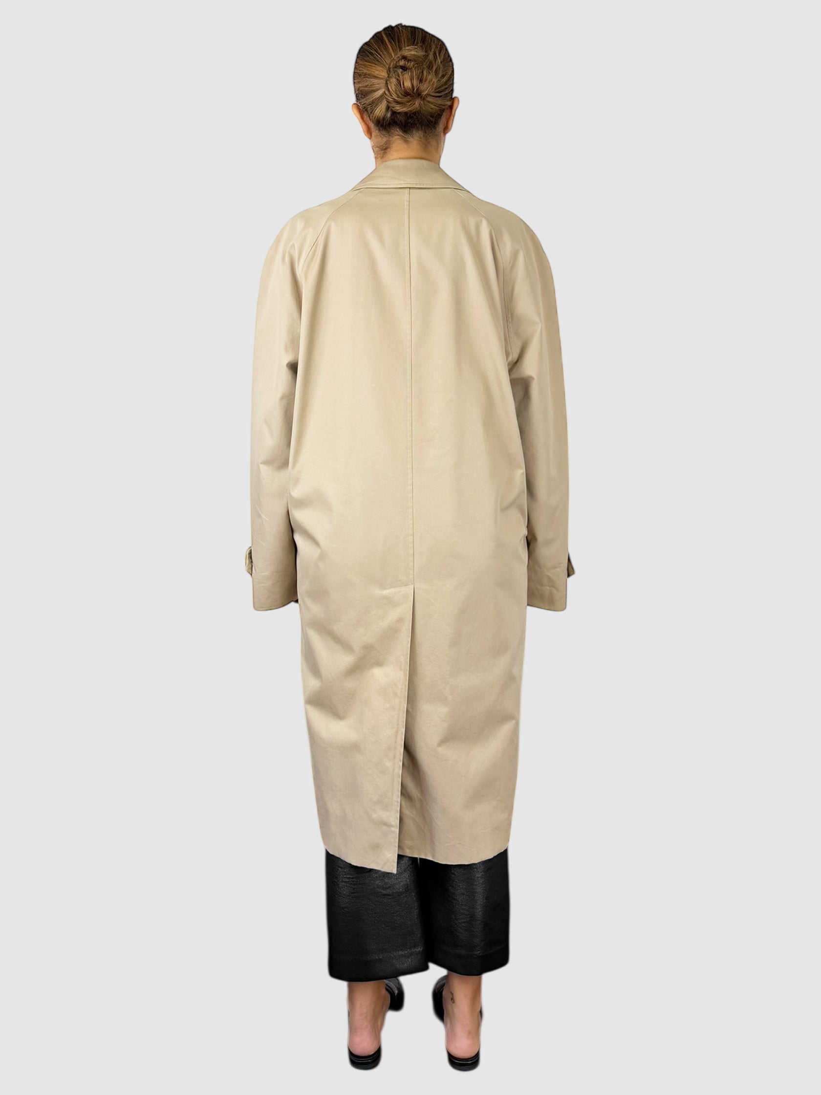 Single-Breasted Trench Coat