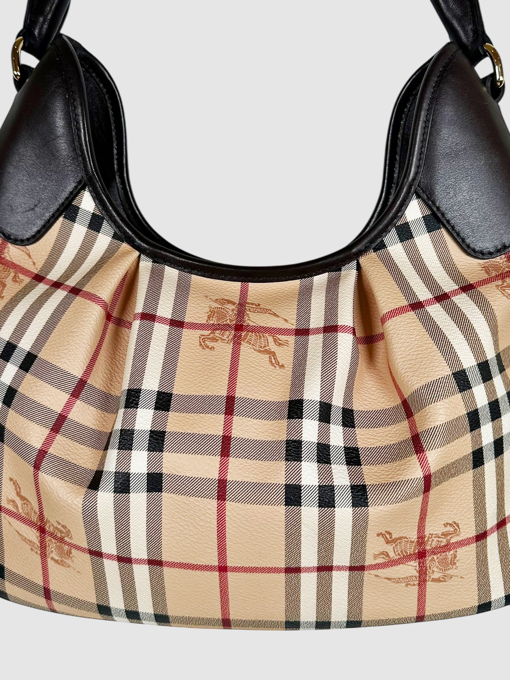 Haymarket Check Hernville Hobo Bag