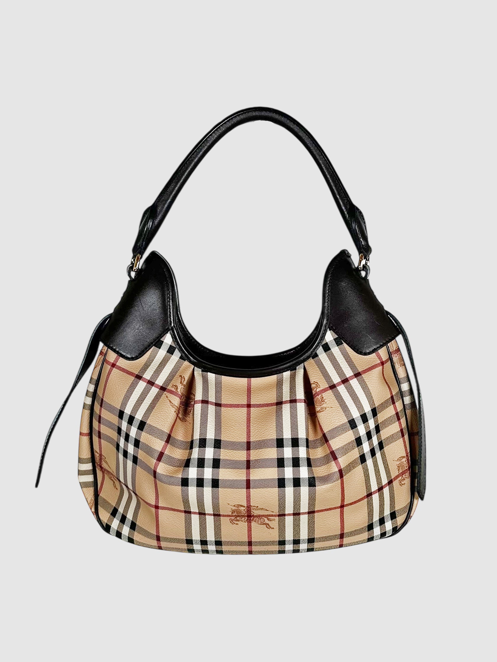 Haymarket Check Hernville Hobo Bag