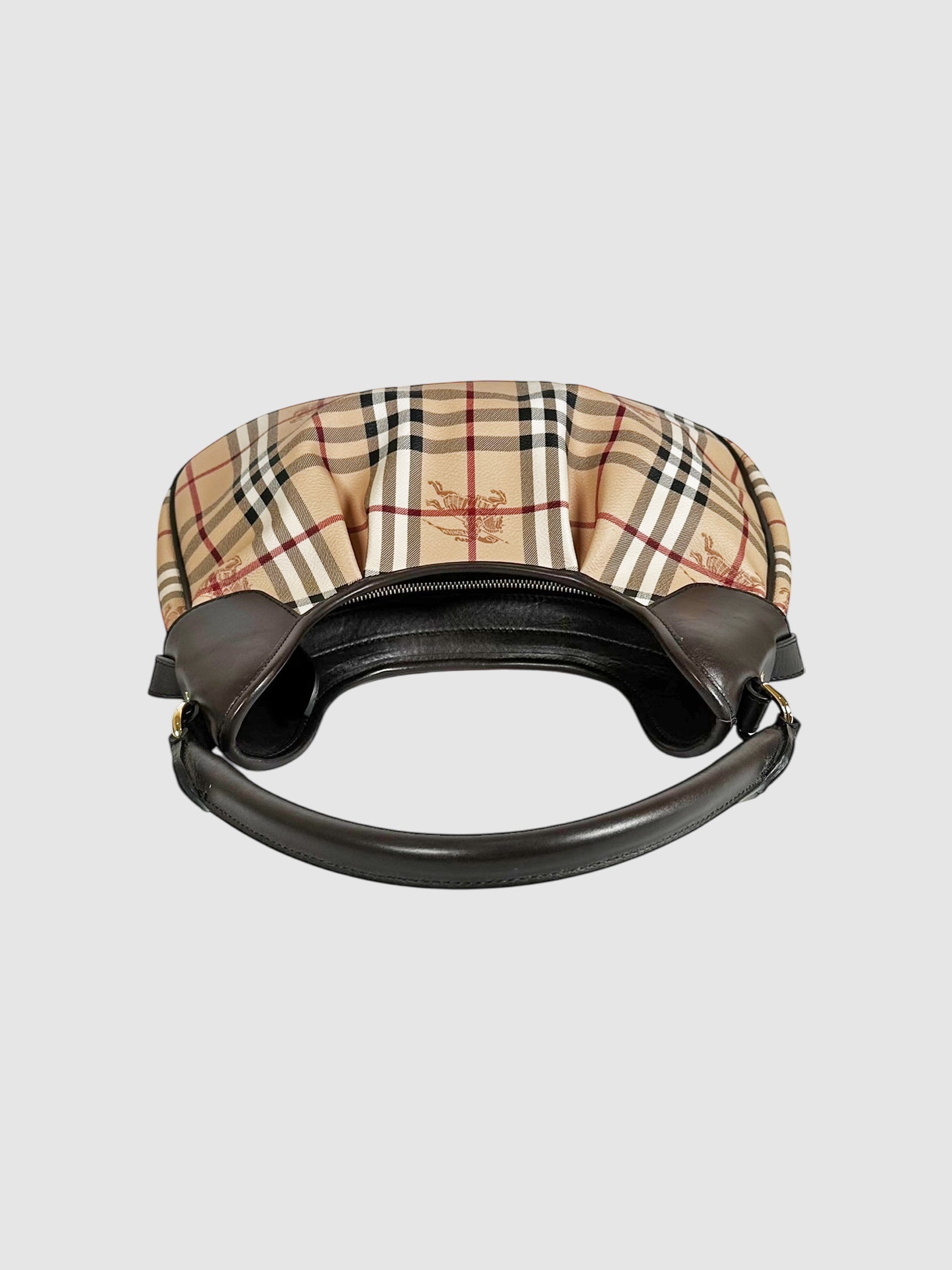 Haymarket Check Hernville Hobo Bag