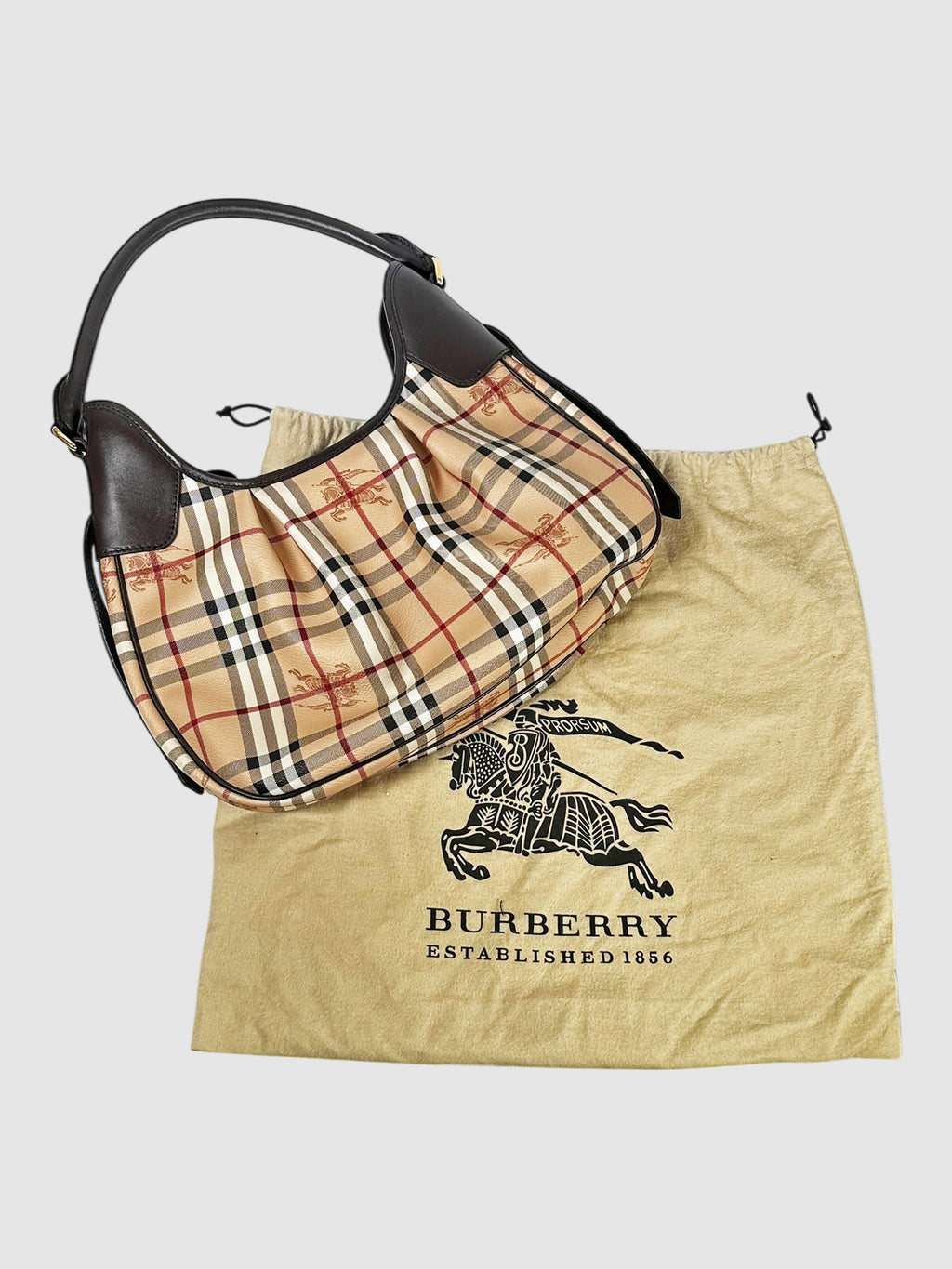 Haymarket Check Hernville Hobo Bag