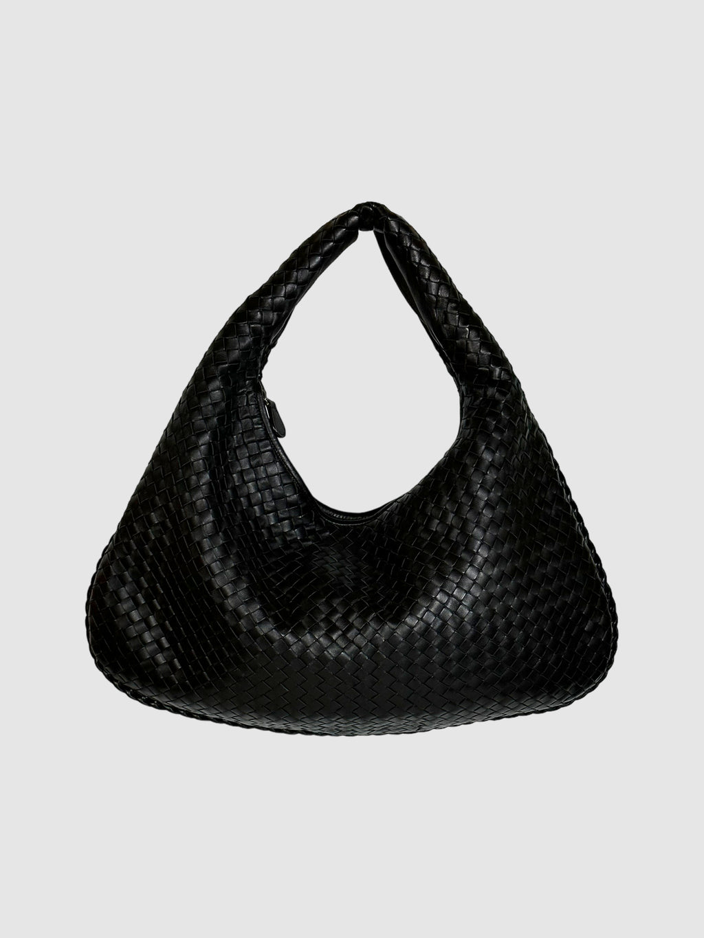 Intrecciato Leather Hobo Bag