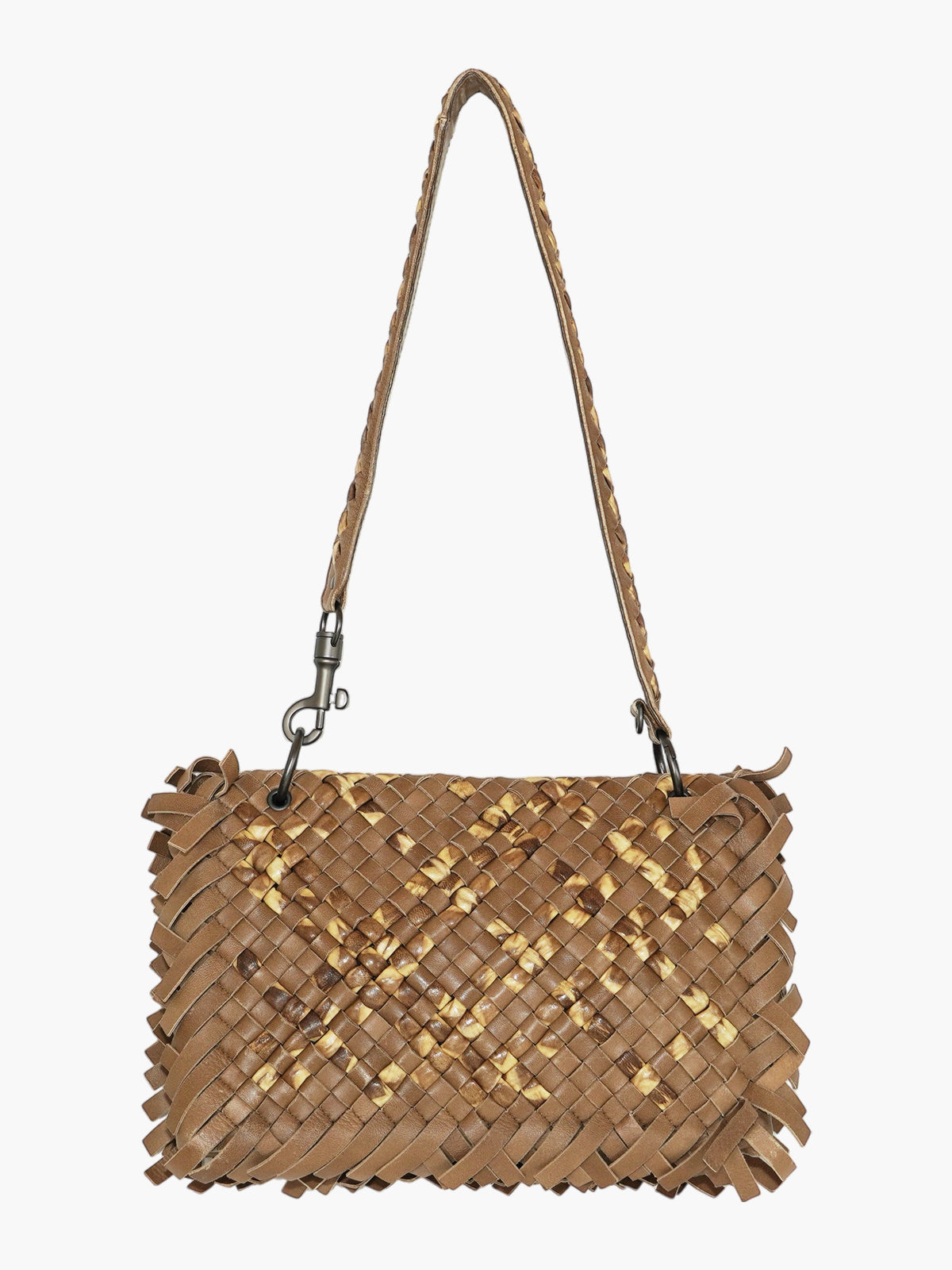 Intrecciato Fringe Bag