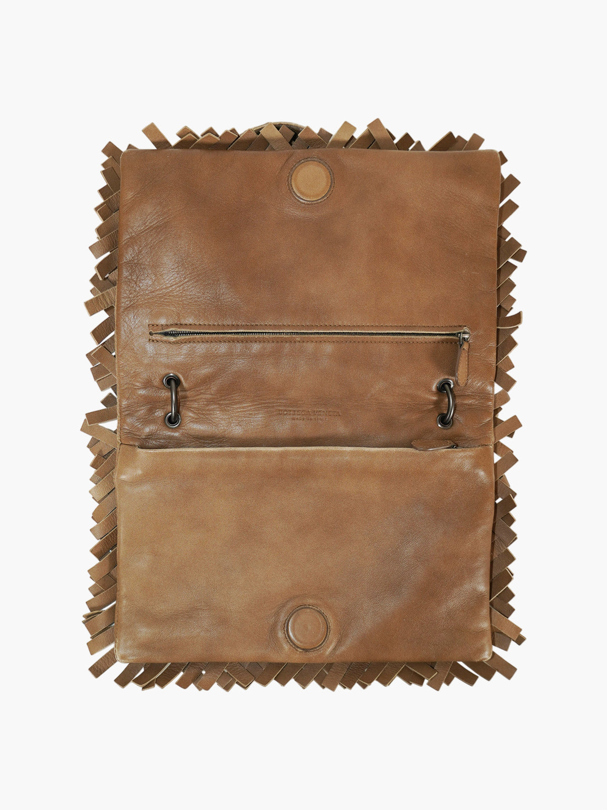 Intrecciato Fringe Bag