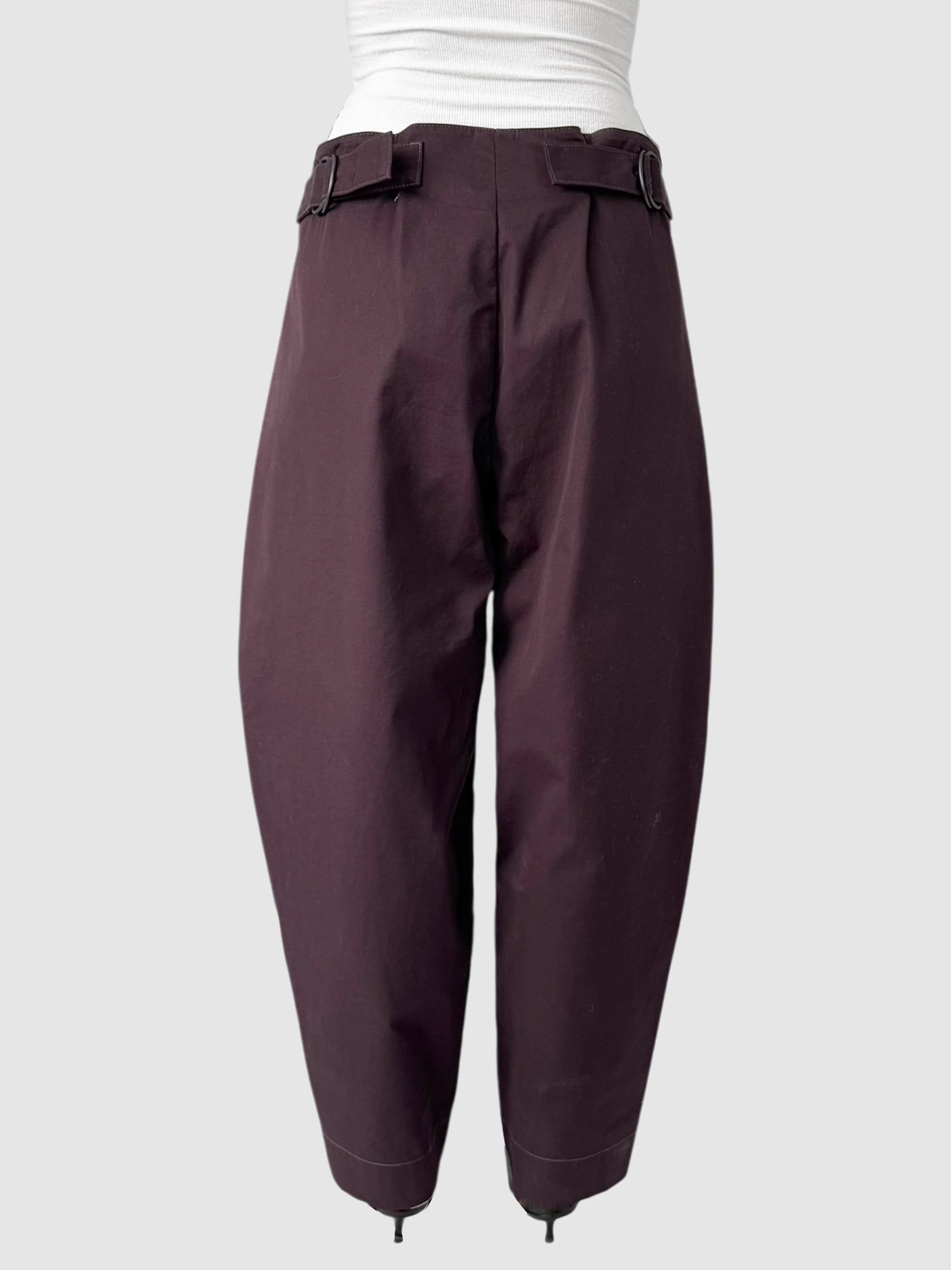Cropped Straight Leg Pants