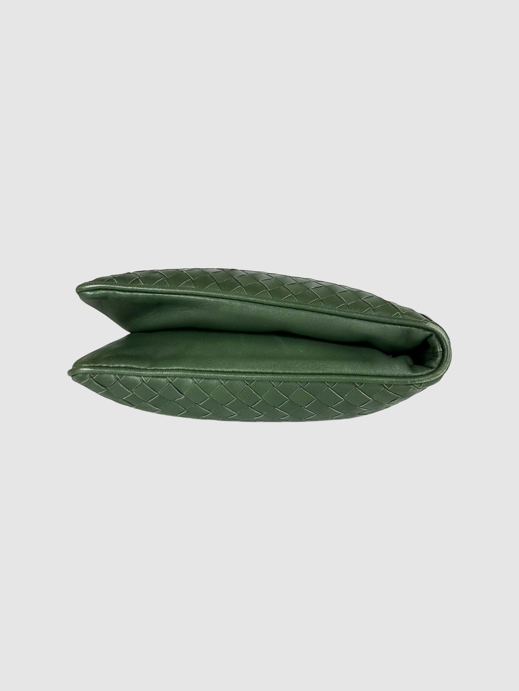 Intrecciato Leather Folded Bag