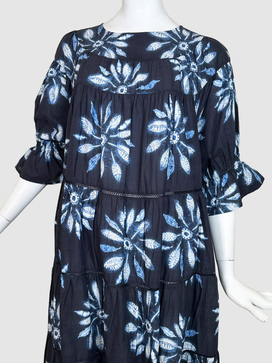 Merlette Floral Maxi Dress - Size M