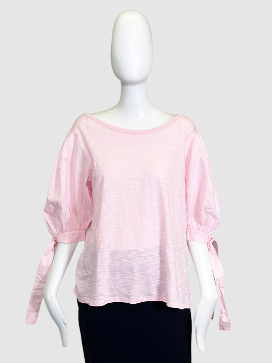 Blouse with Puff Sleeve - Size M