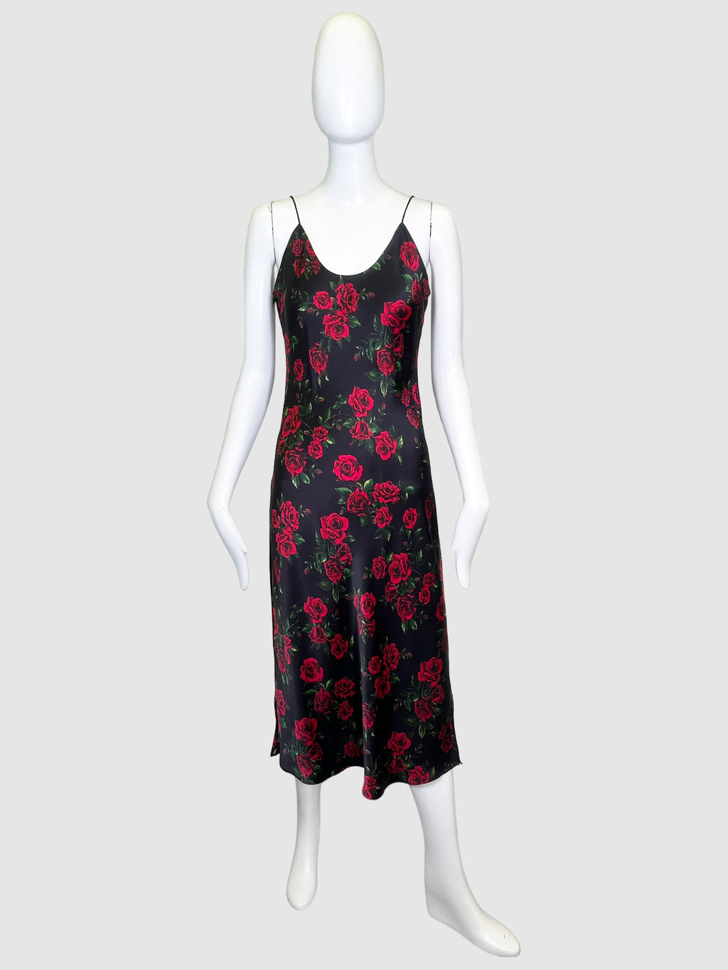 Floral Midi Dress - Size S