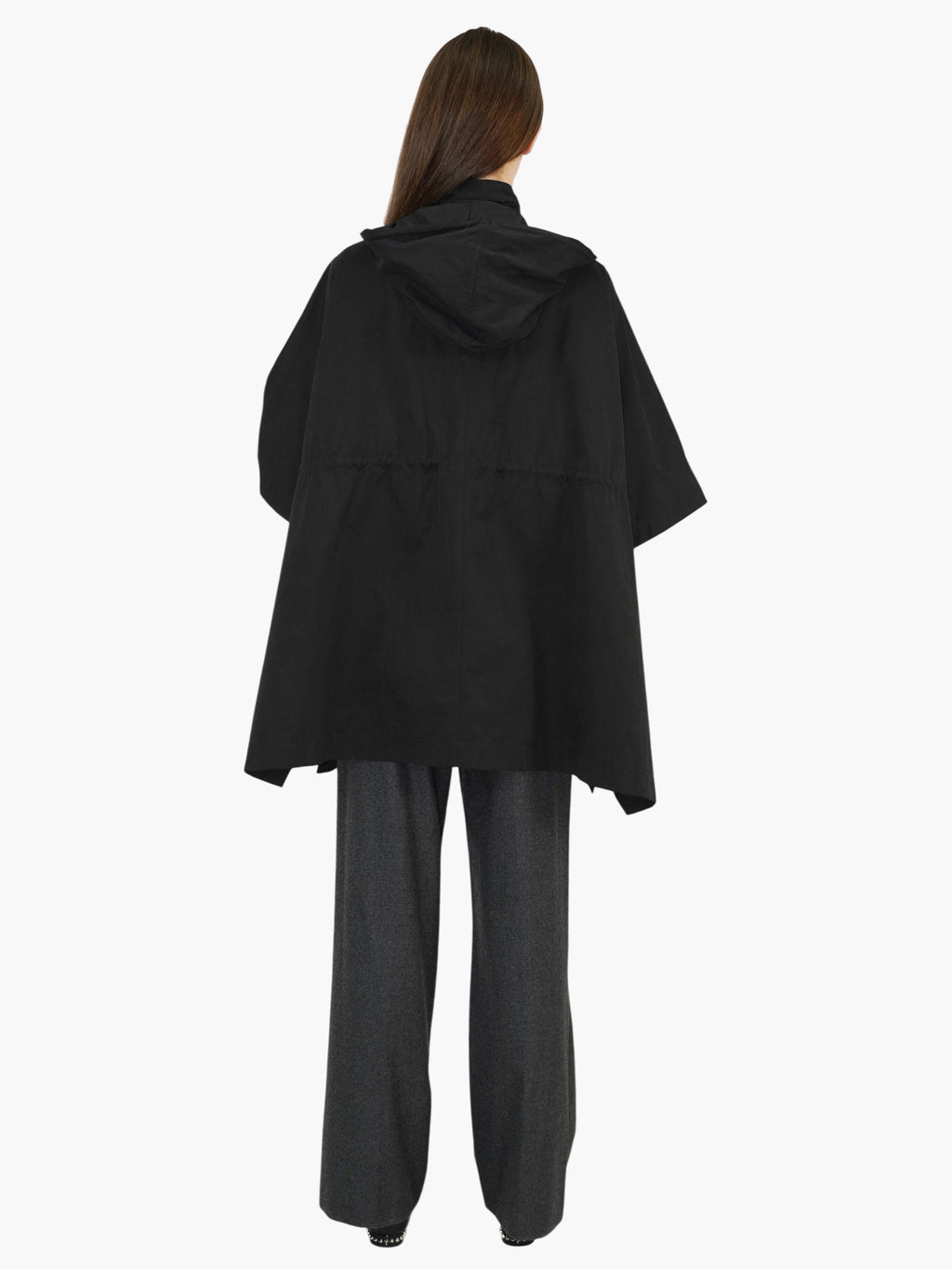Tied-Up Cape Jacket
