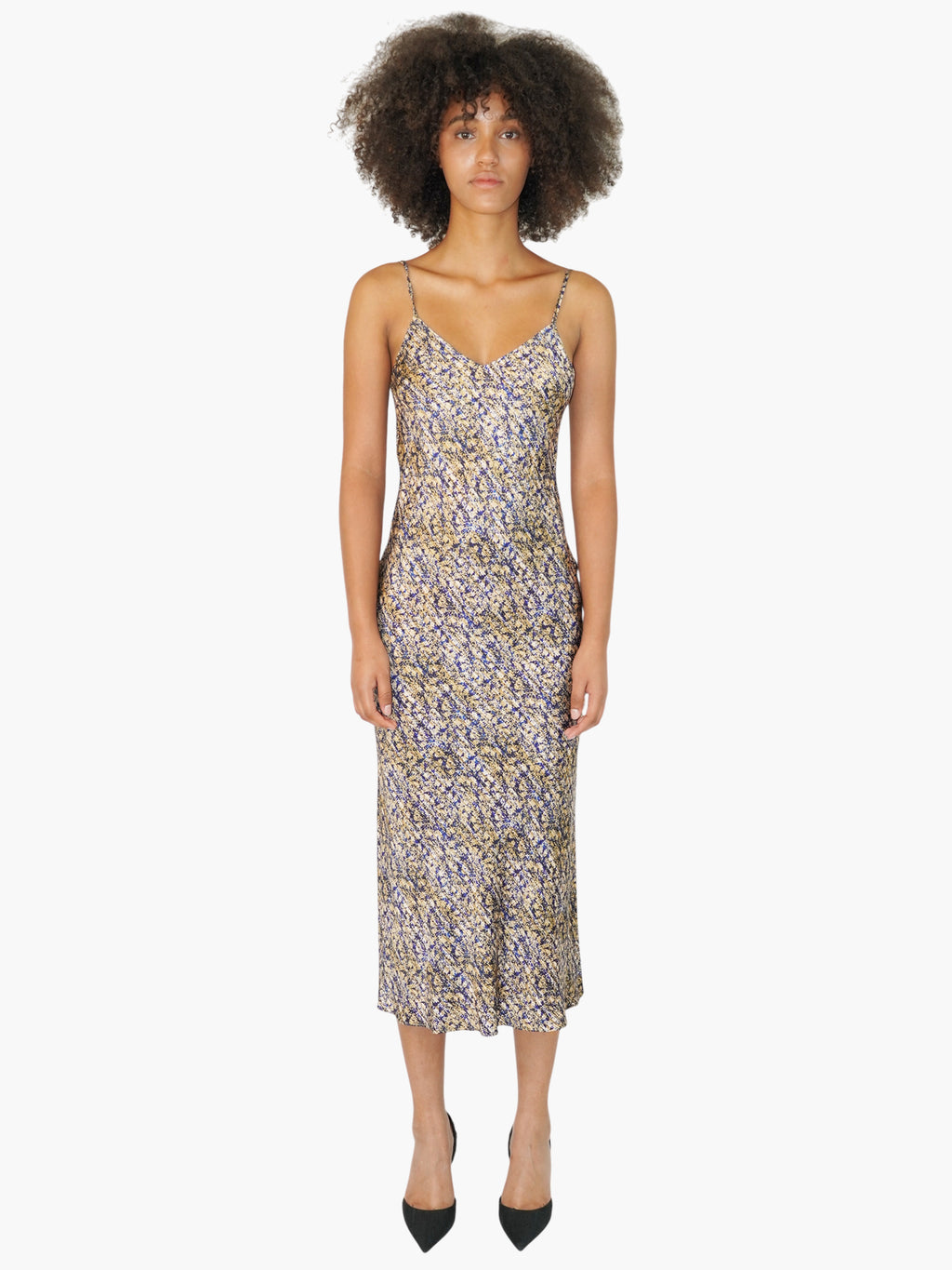 Printed Slip Dress