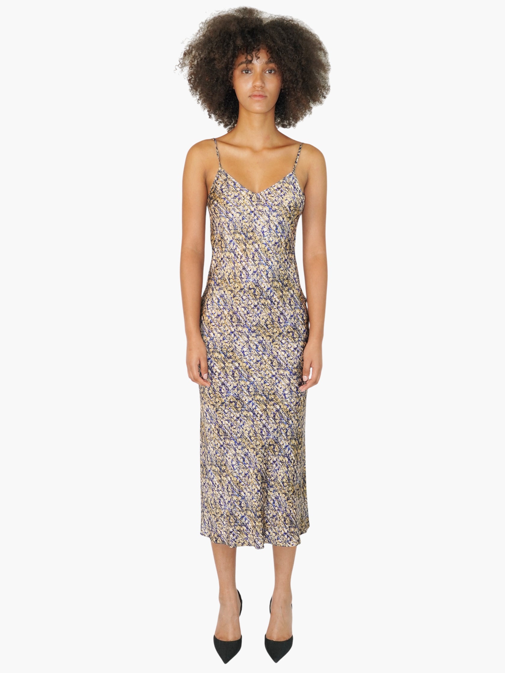 Printed Slip Dress