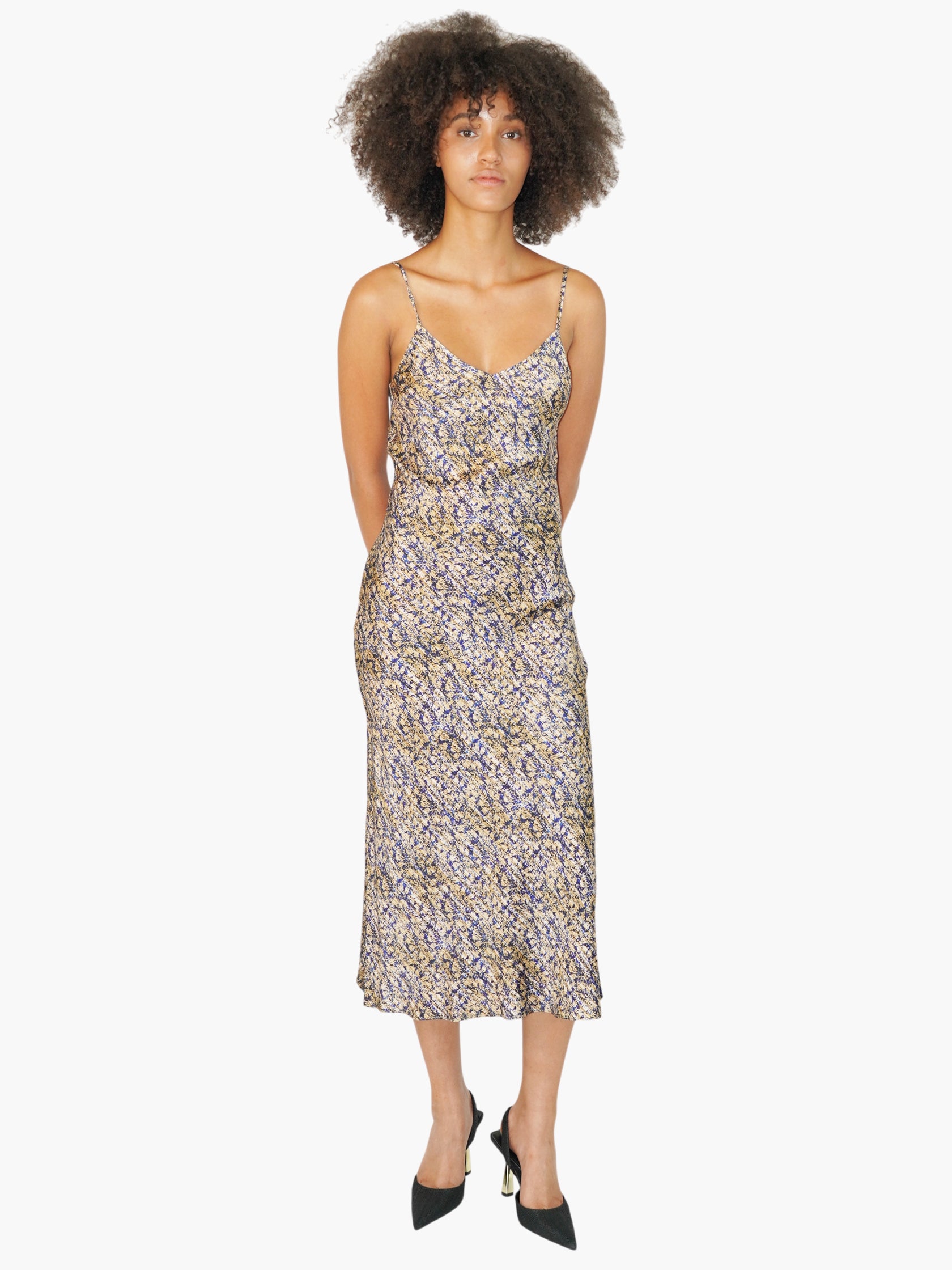 Printed Slip Dress