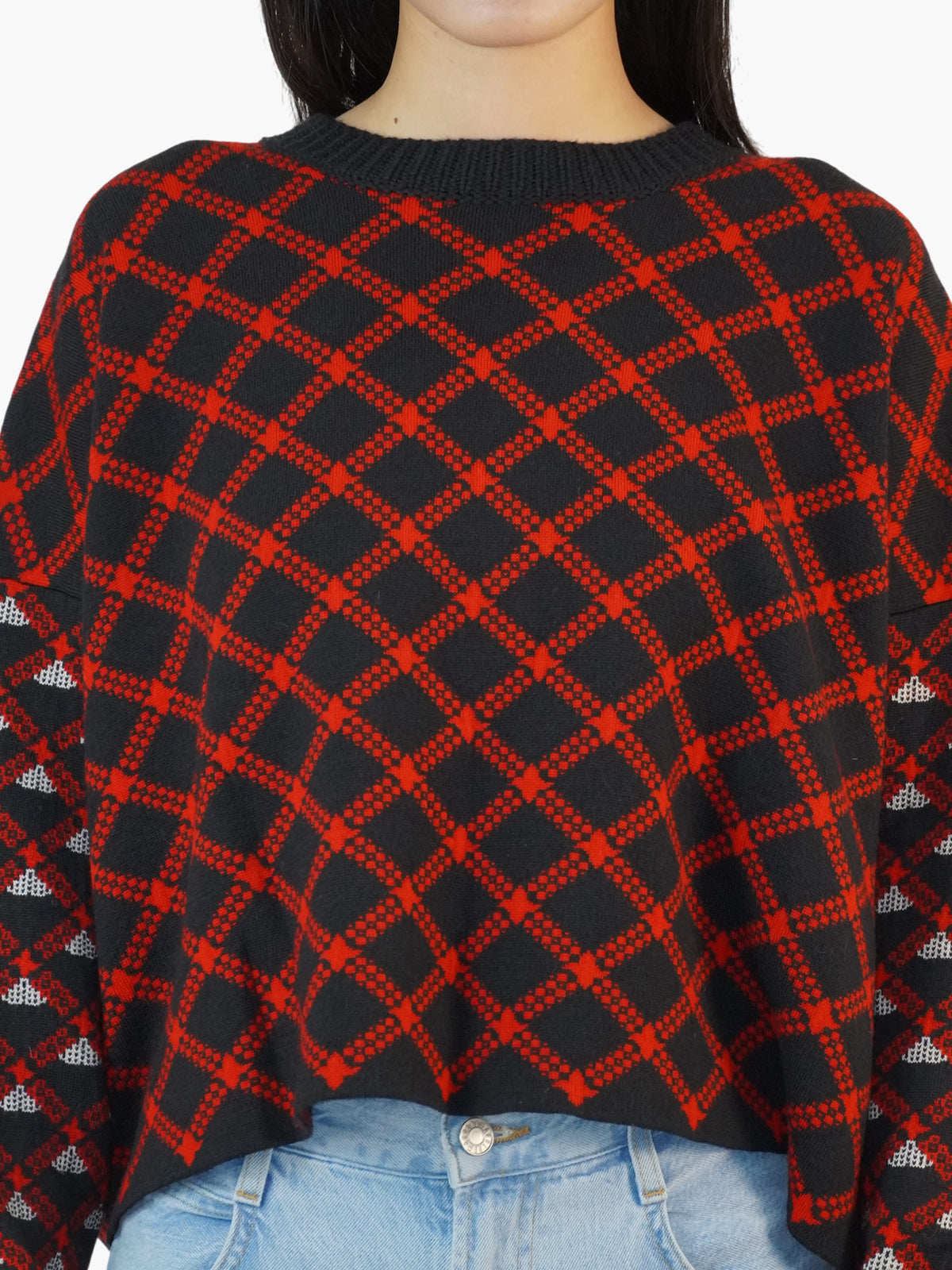 Wool Patterned Sweater