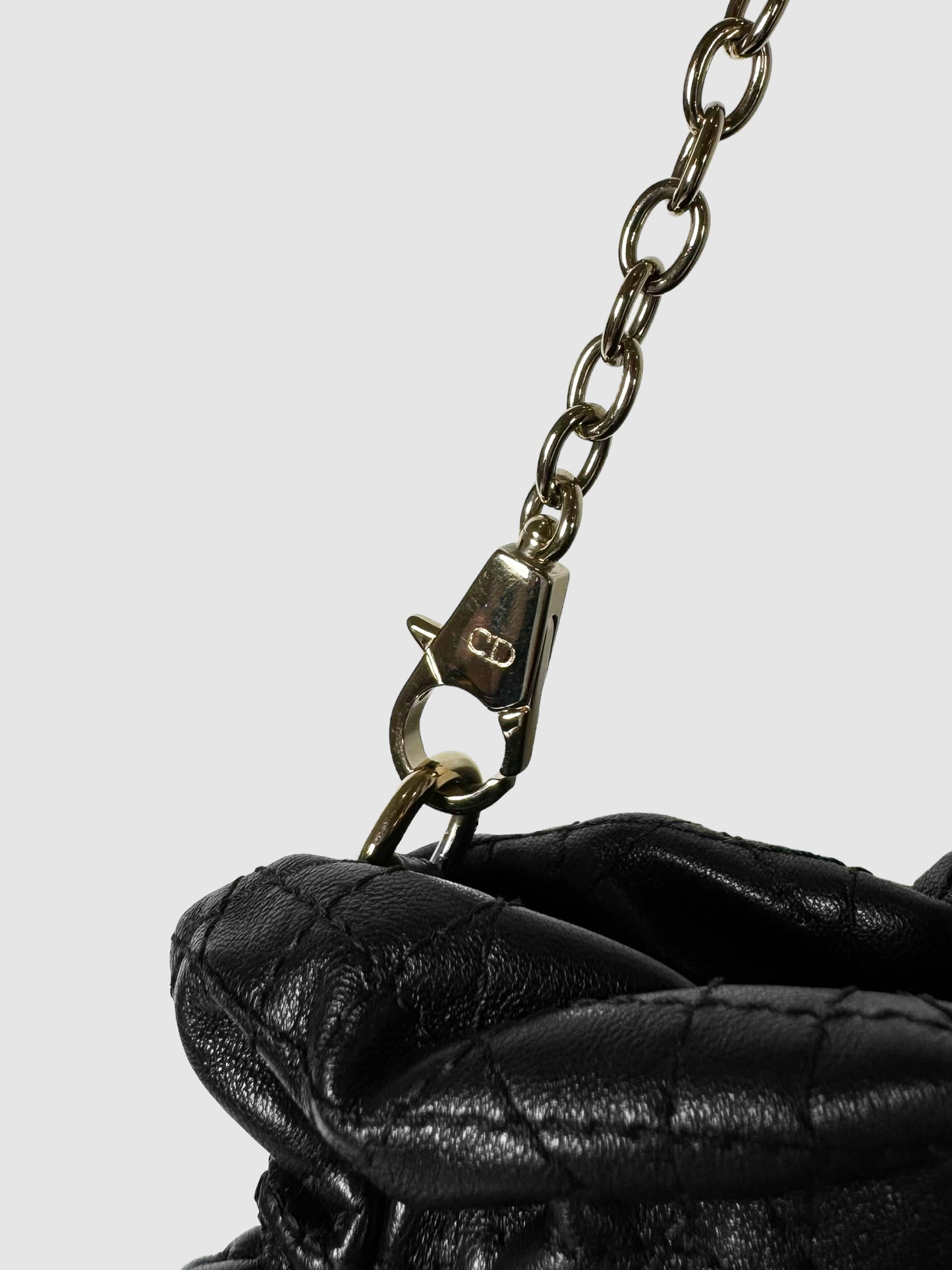 Cannage Chain Shoulder Bag