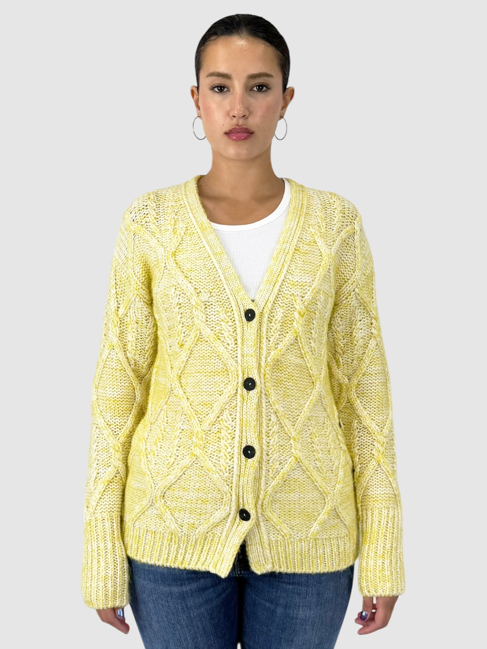 Knit Scarf Sweater Set