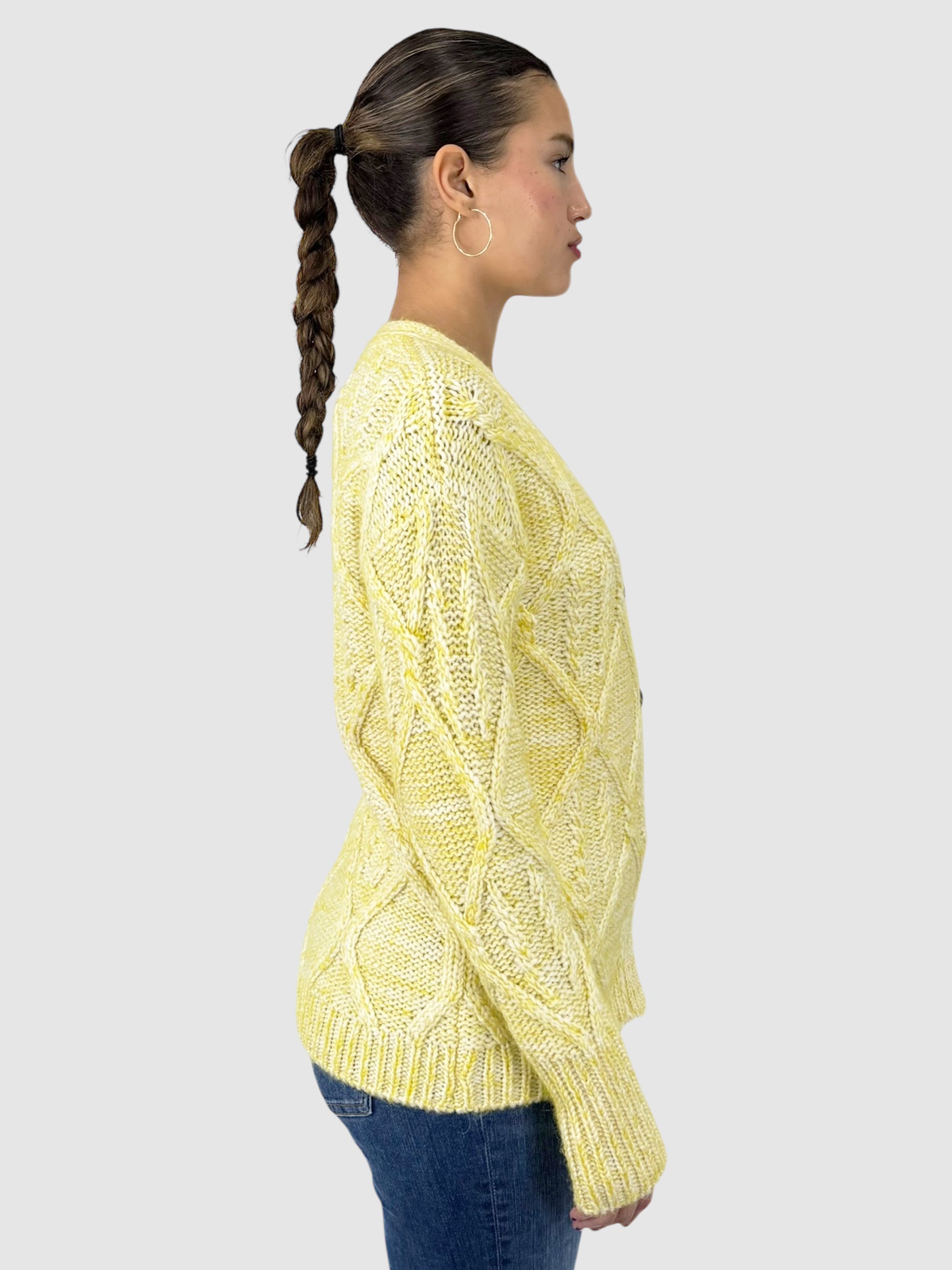 Knit Scarf Sweater Set