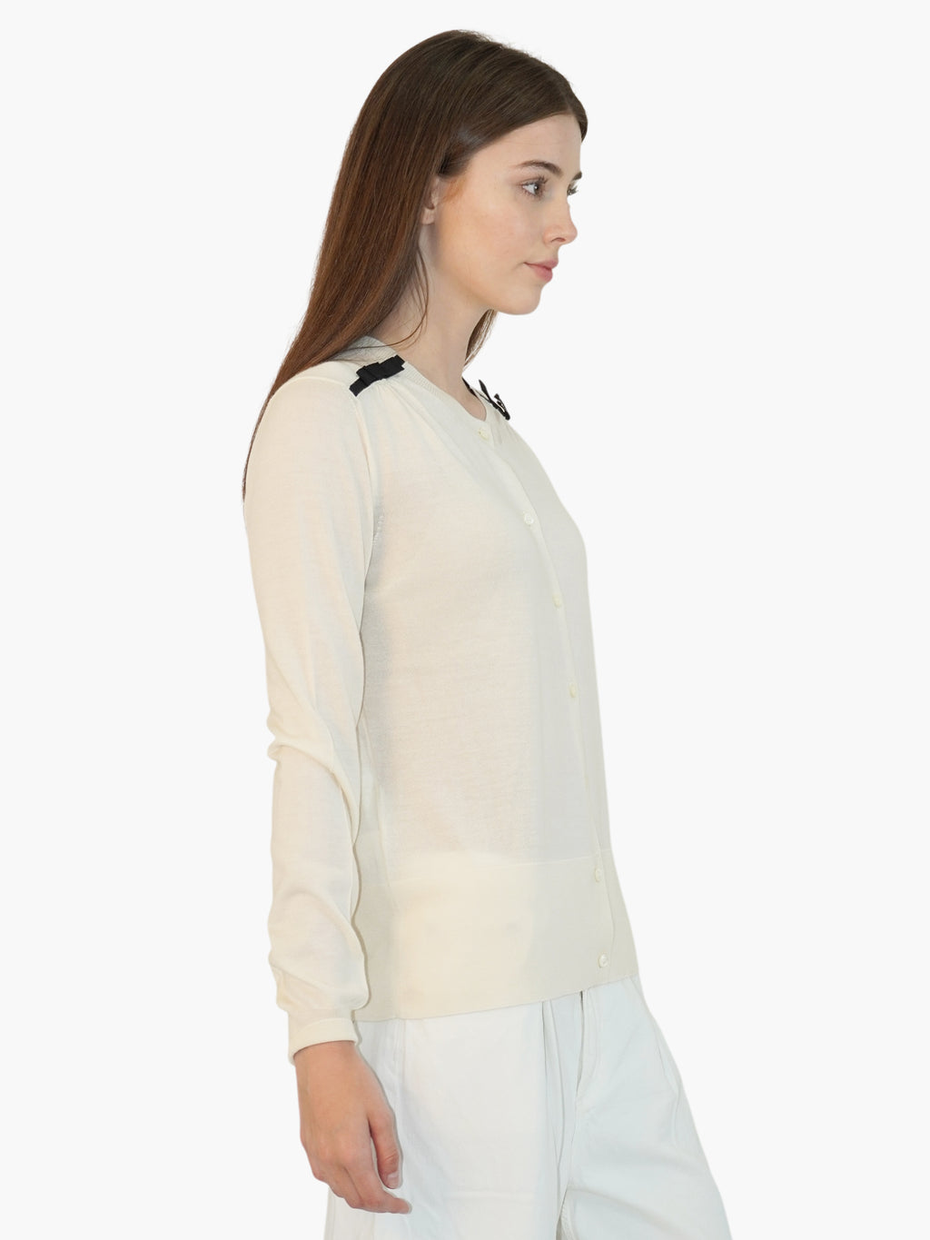 Wool Button-Up Cardigan