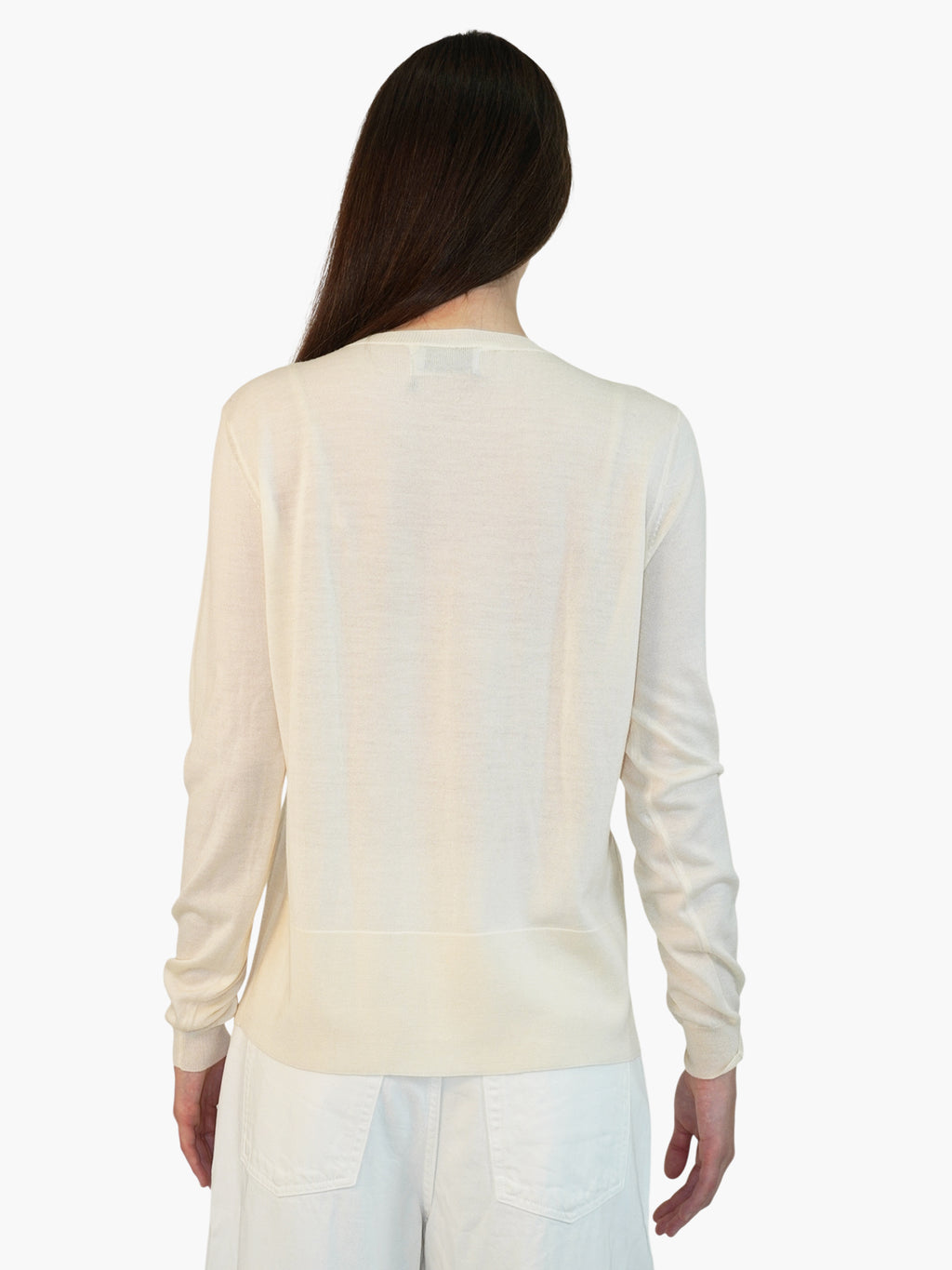 Wool Button-Up Cardigan