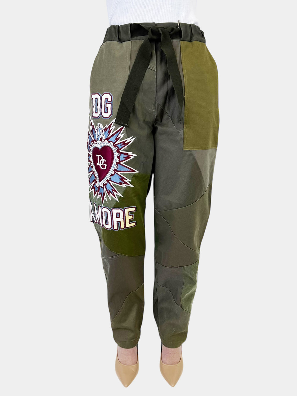 Patchwork Cargo Pants