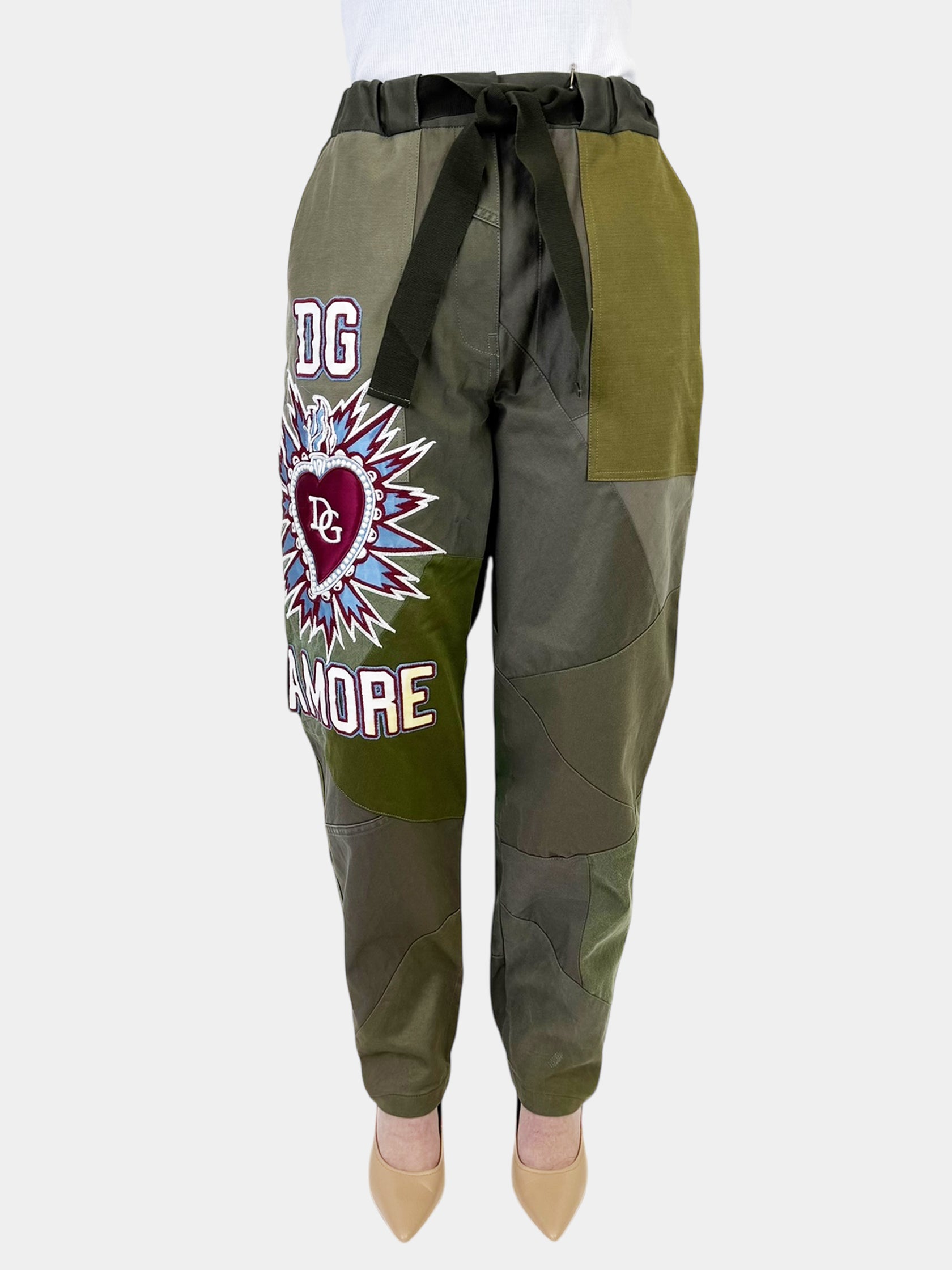 Patchwork Cargo Pants