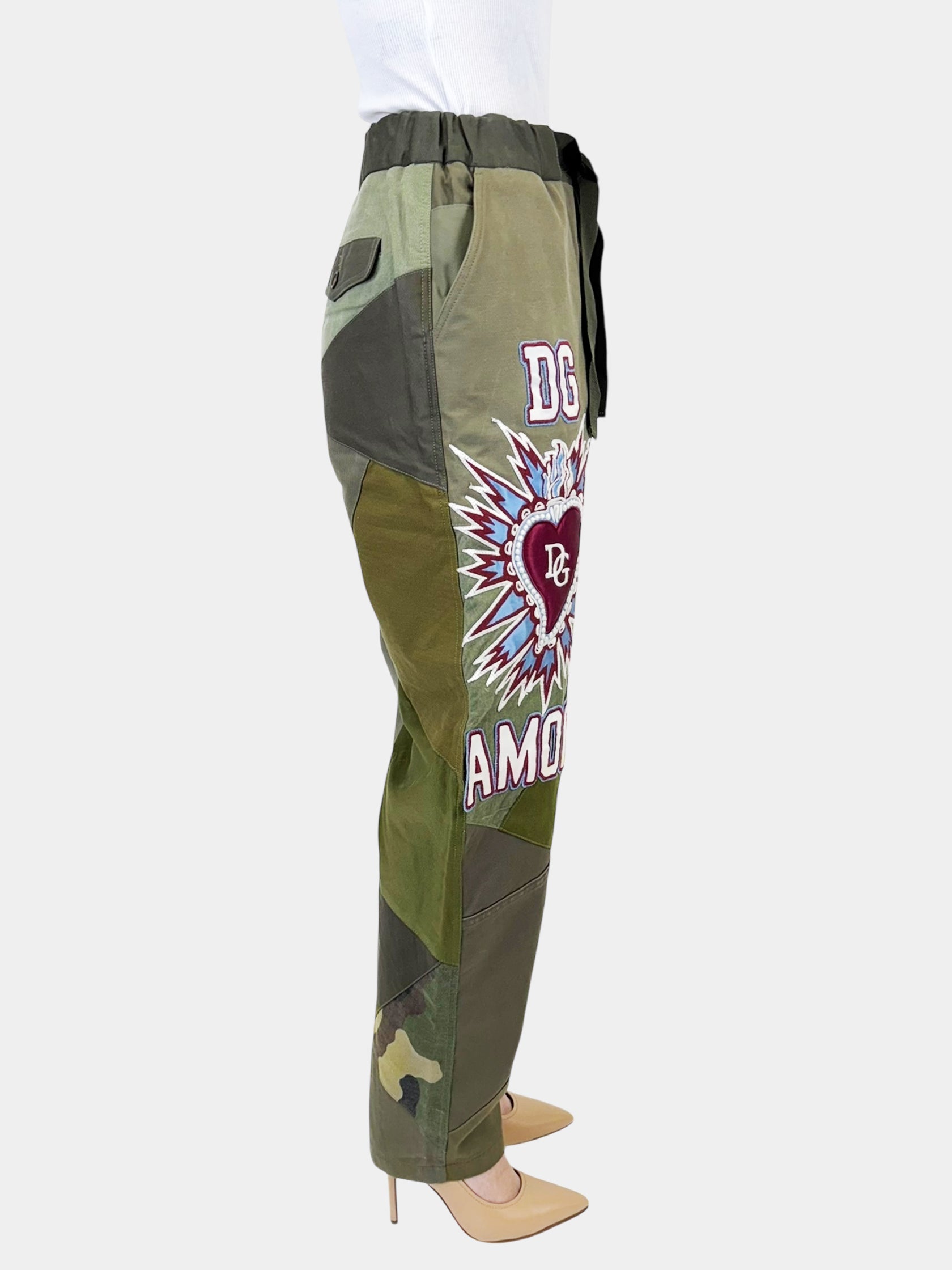 Patchwork Cargo Pants