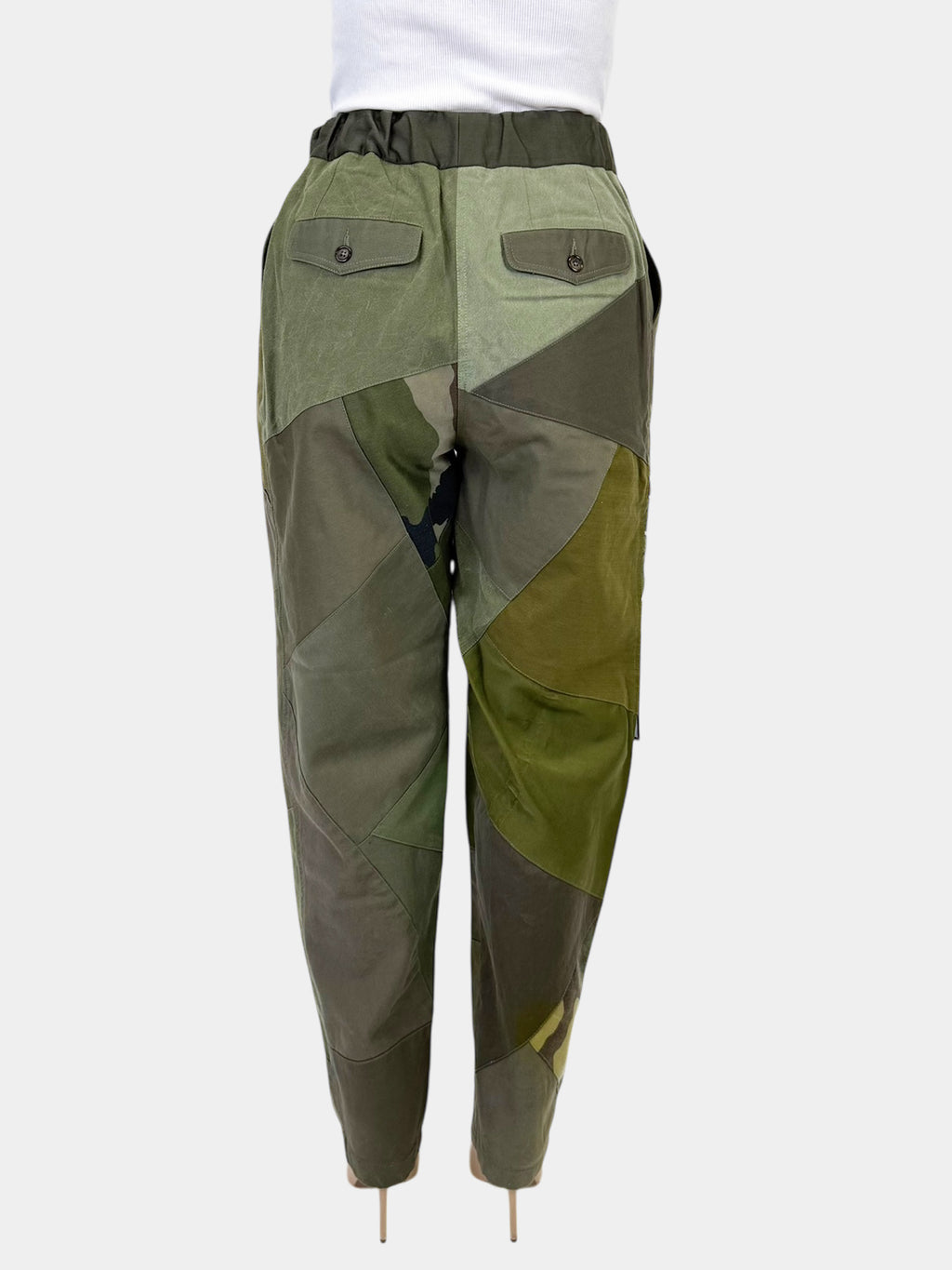 Patchwork Cargo Pants