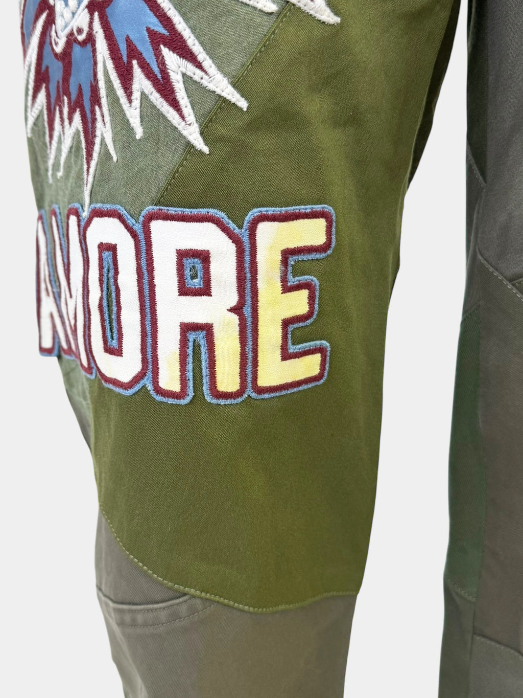 Patchwork Cargo Pants