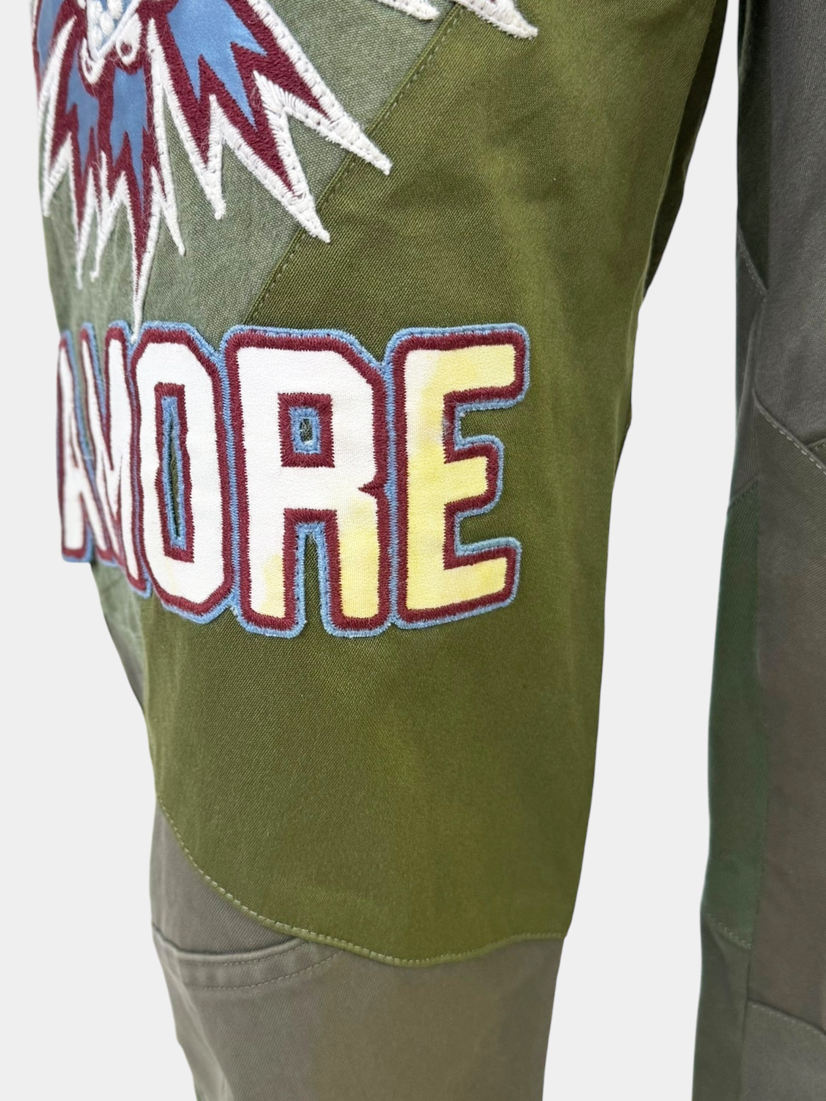 Patchwork Cargo Pants