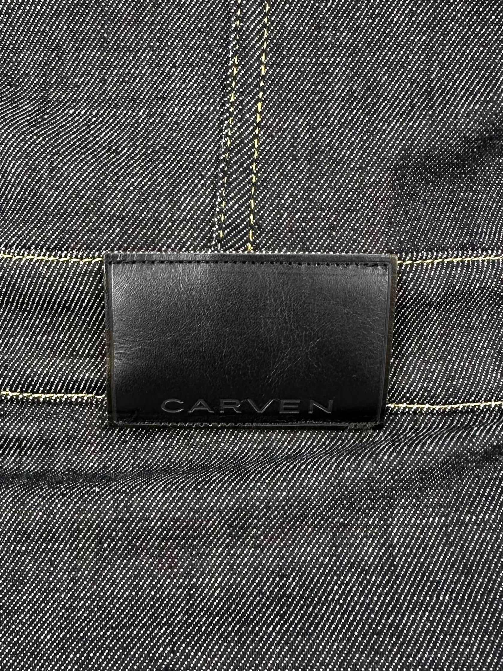 Denim Button-Up Dress - Size 38