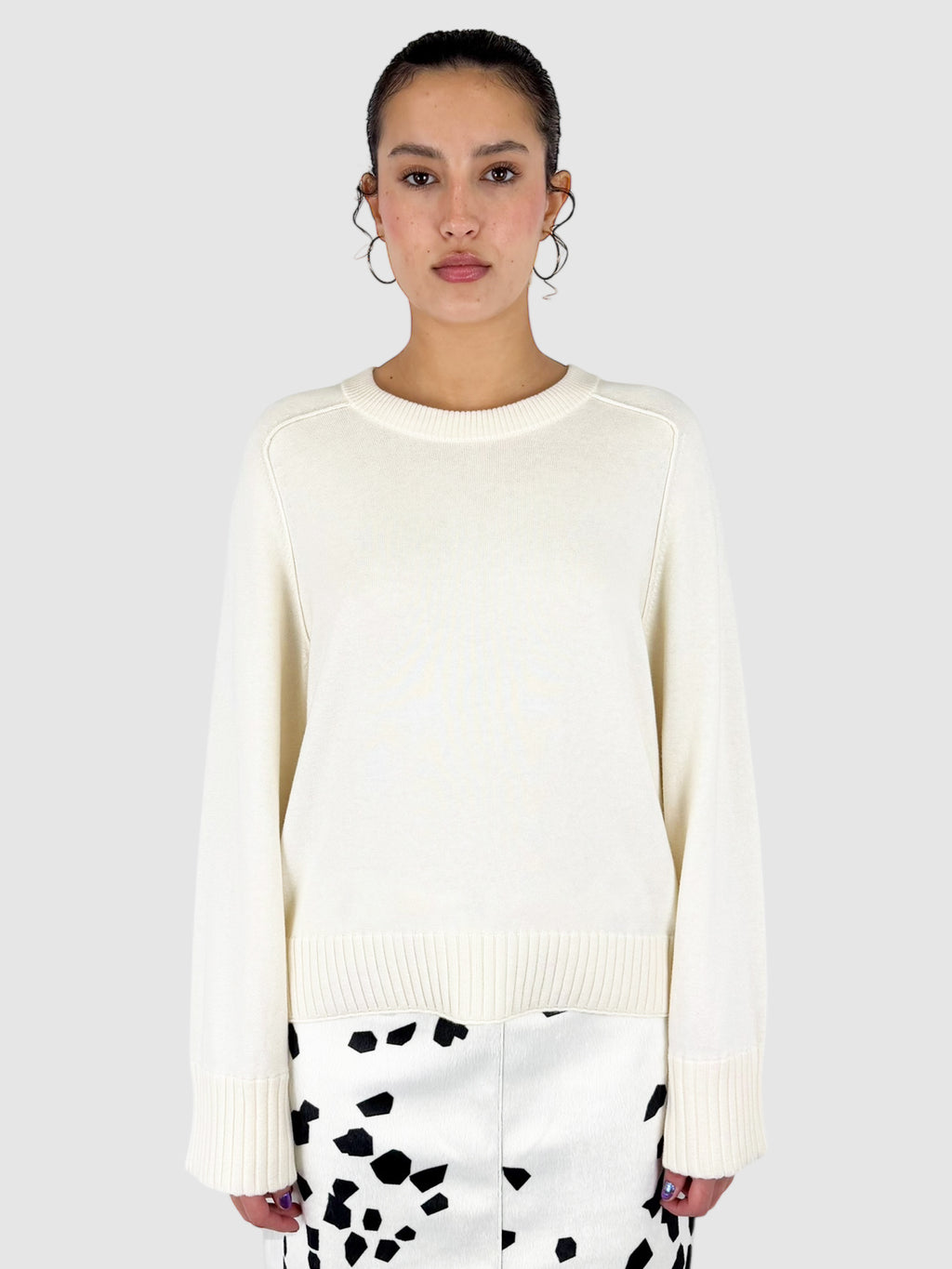 Boxy Knit Sweater