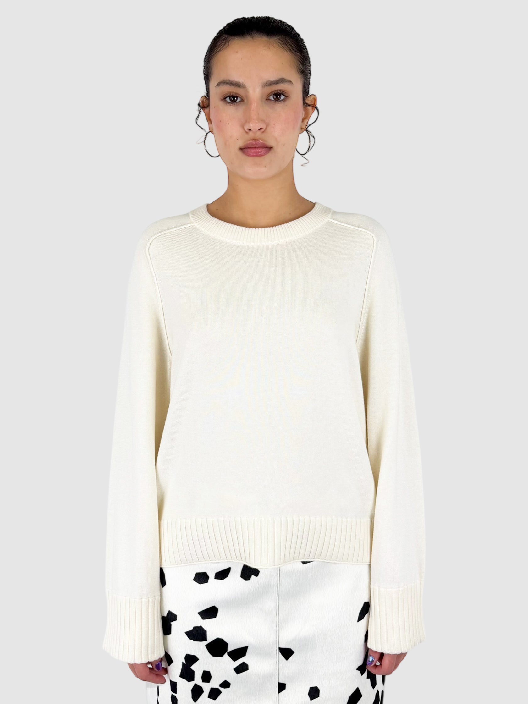Boxy Knit Sweater