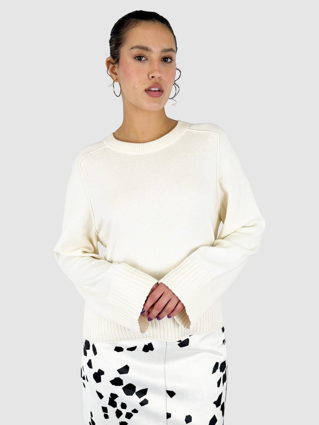 Boxy Knit Sweater