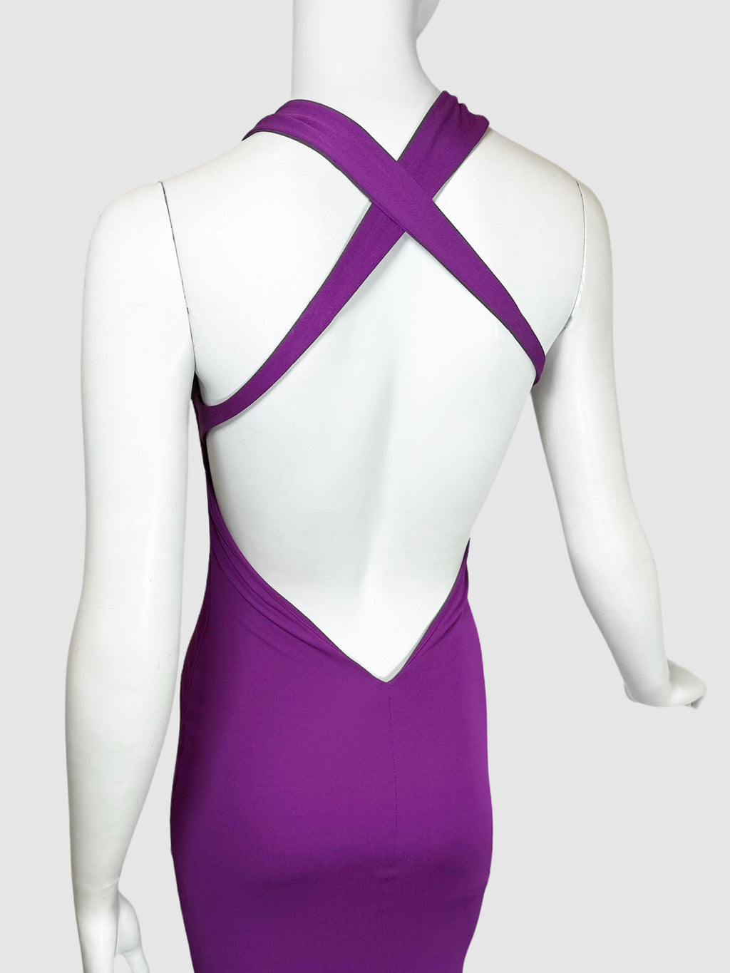 Roberto Cavalli Long Dress with Buckle - Size 40