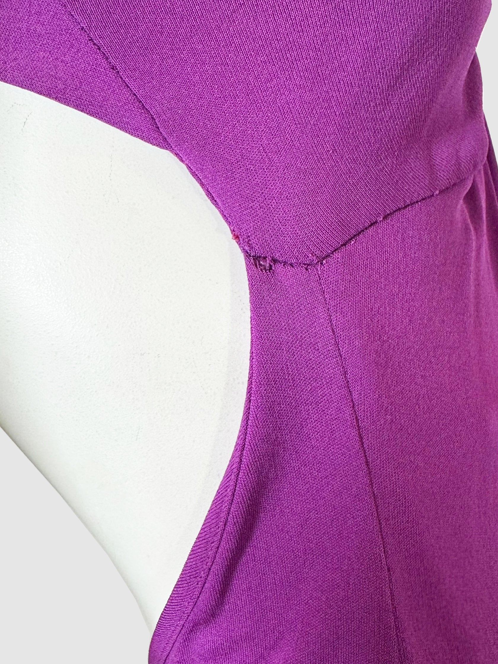 Roberto Cavalli Long Dress with Buckle - Size 40