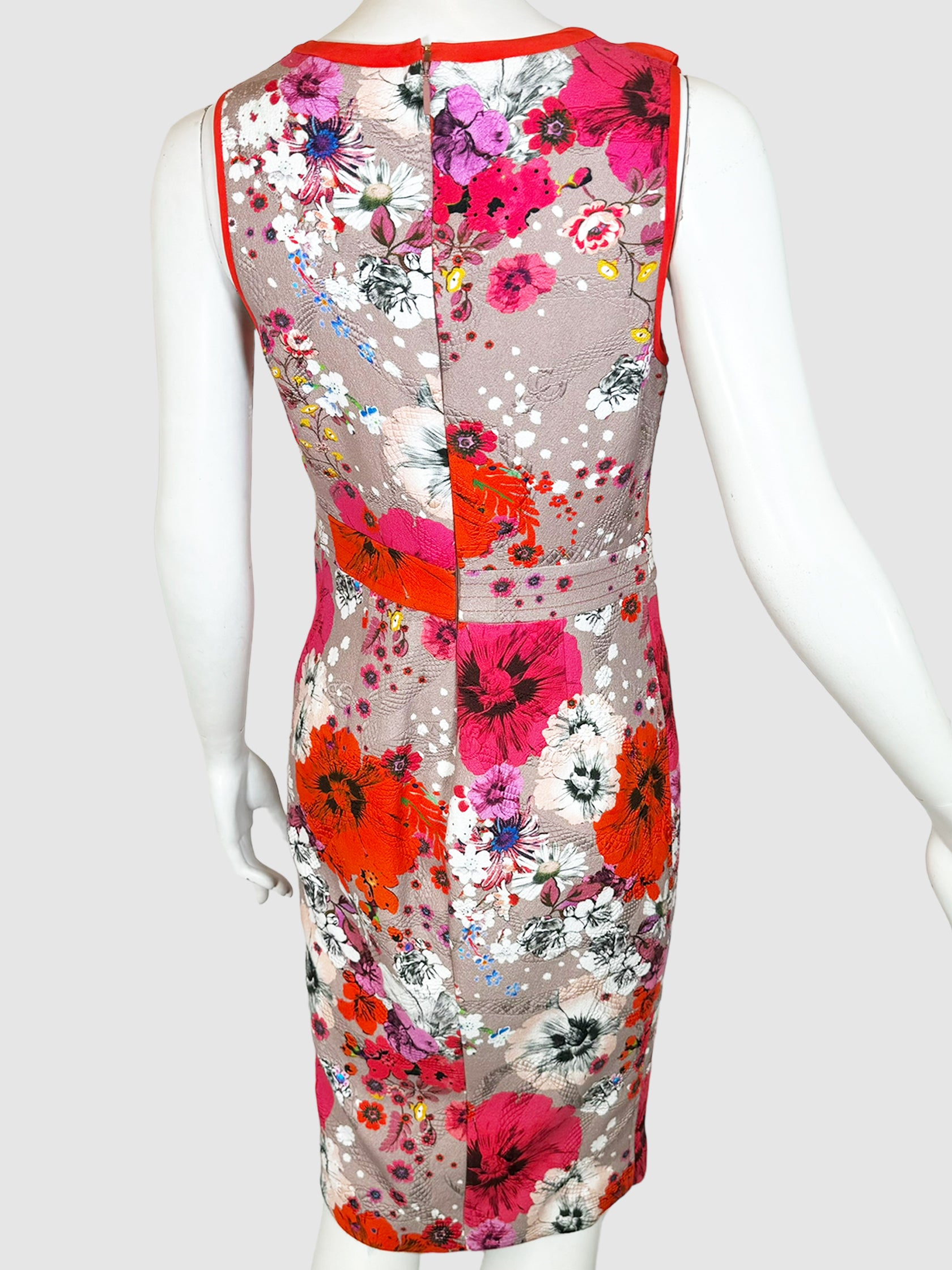 Lace Floral Print Dress - Size 6/8