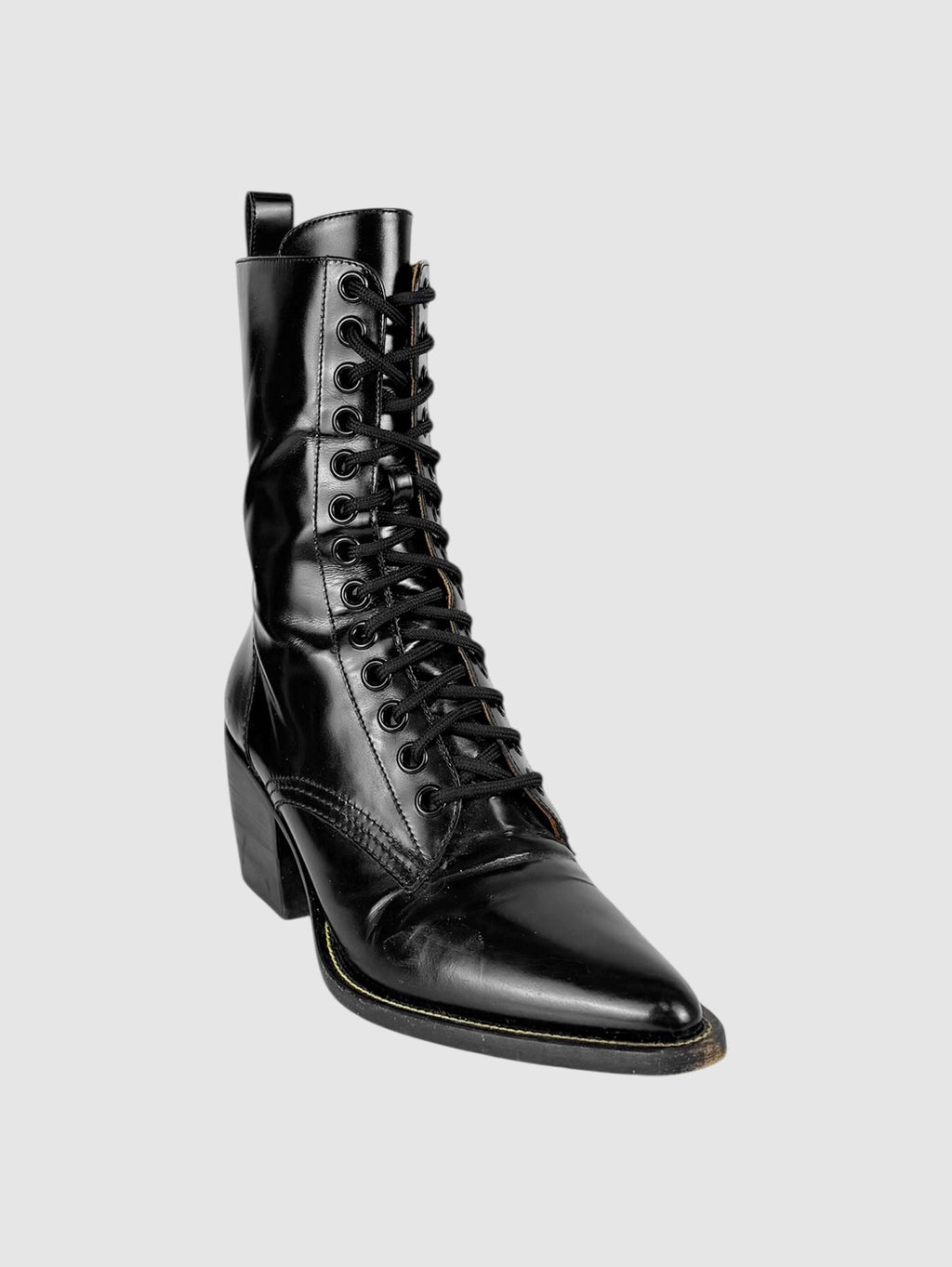 Patent Combat Boots