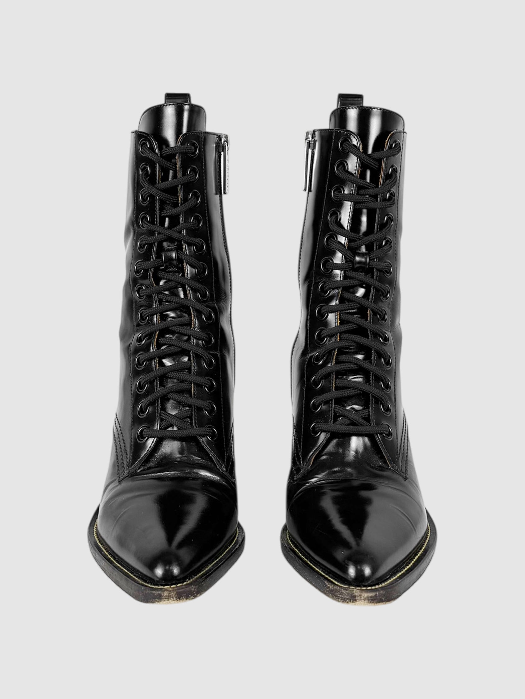 Patent Combat Boots