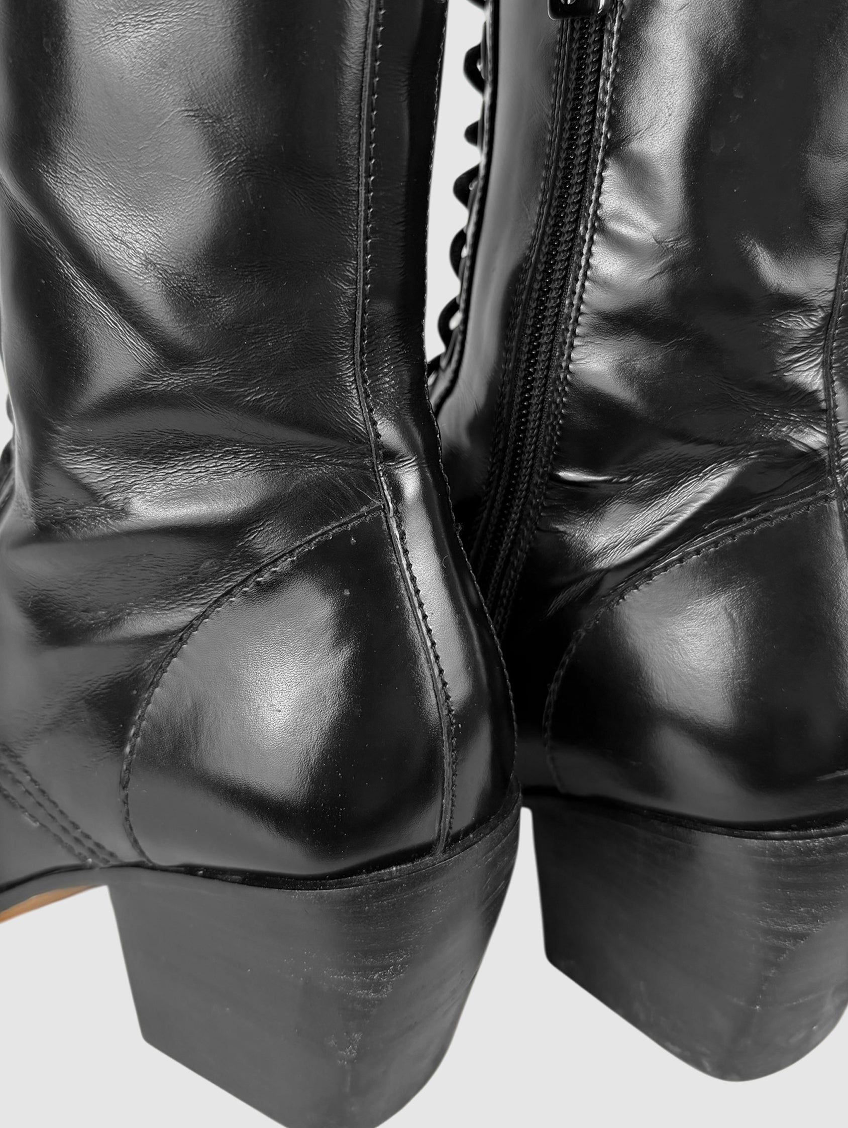 Patent Combat Boots